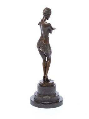 Aubaho Skulptur Bronze Skulptur nach Ferdinand Preiss (1882-1943) Tänzerin art deco St