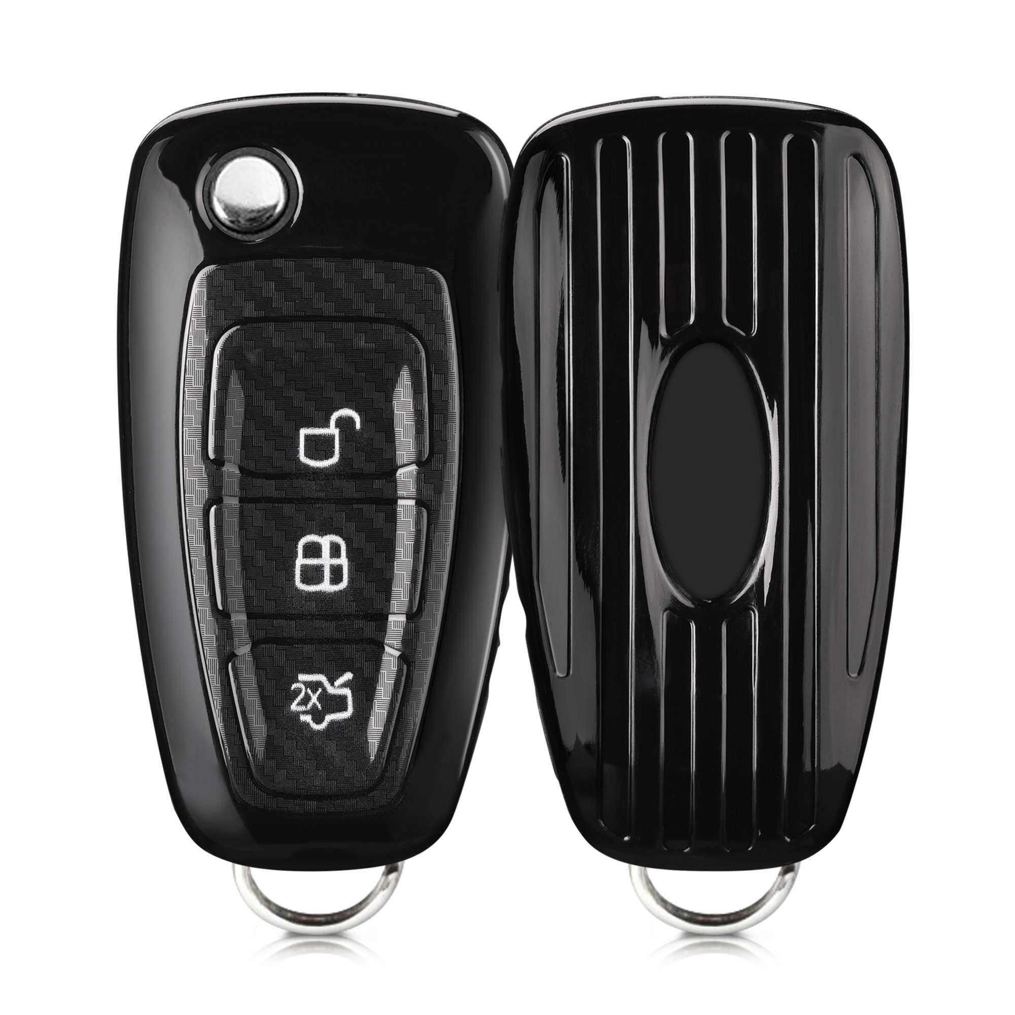 kwmobile Schlüsseltasche Autoschlüssel Hülle für BMW, Hardcover Schutzhülle  Schlüsselhülle für BMW, individueller und besonderer Look durch  verarbeitetes Design