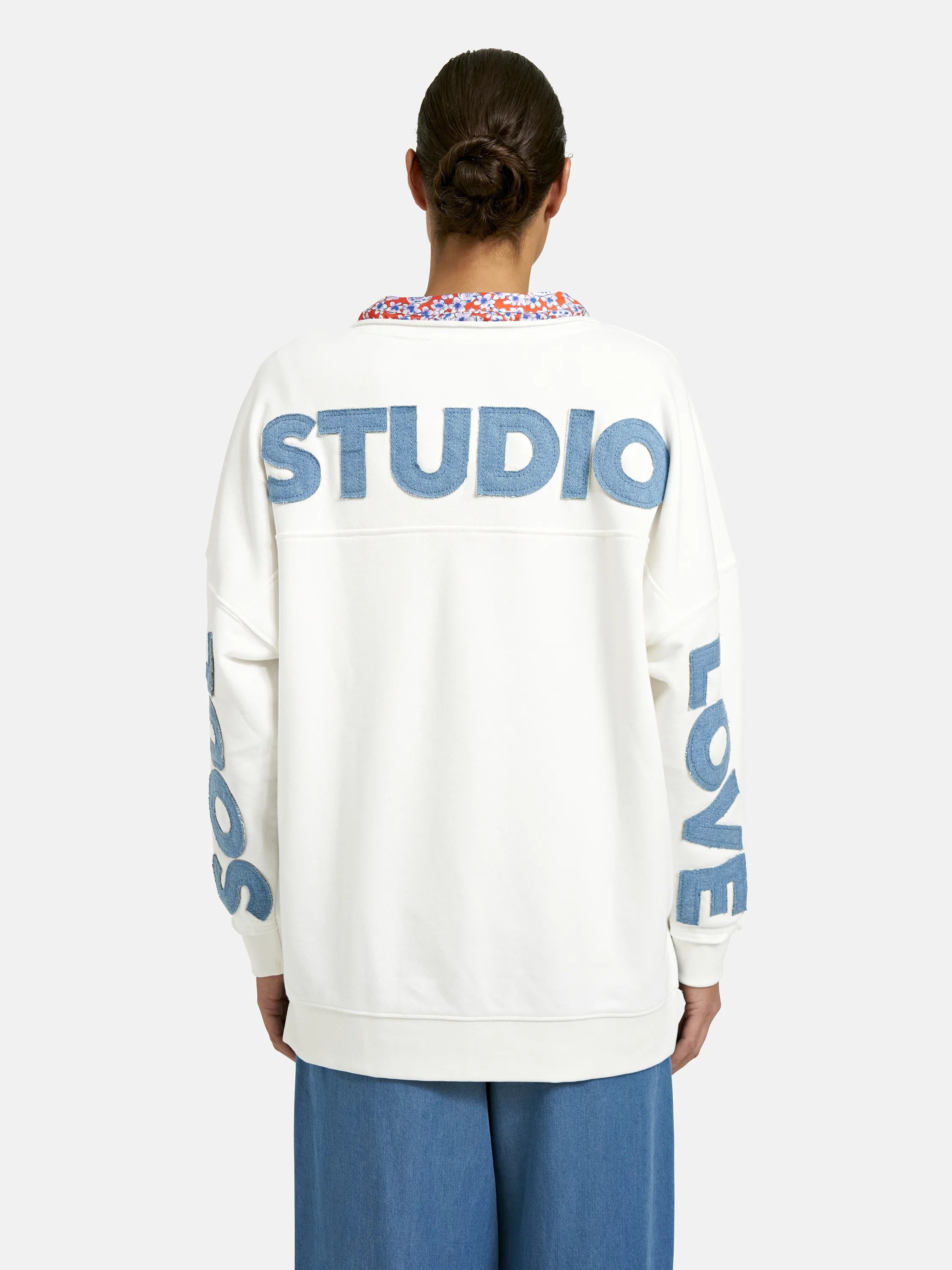 Smith & Soul Sweatshirt mit Aufnähern, oversize günstig online kaufen