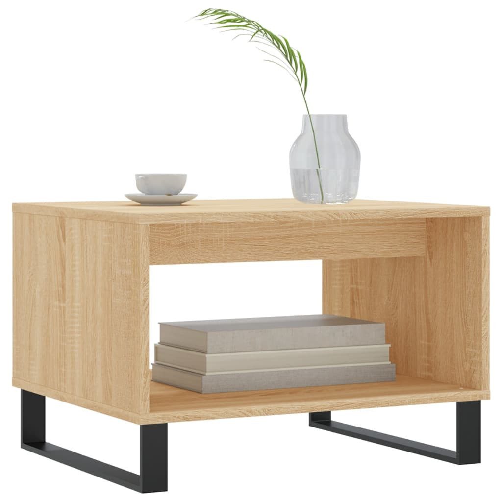 vidaXL Couchtisch Couchtisch Sonoma-Eiche 60x50x40 cm Holzwerkstoff (1-St)