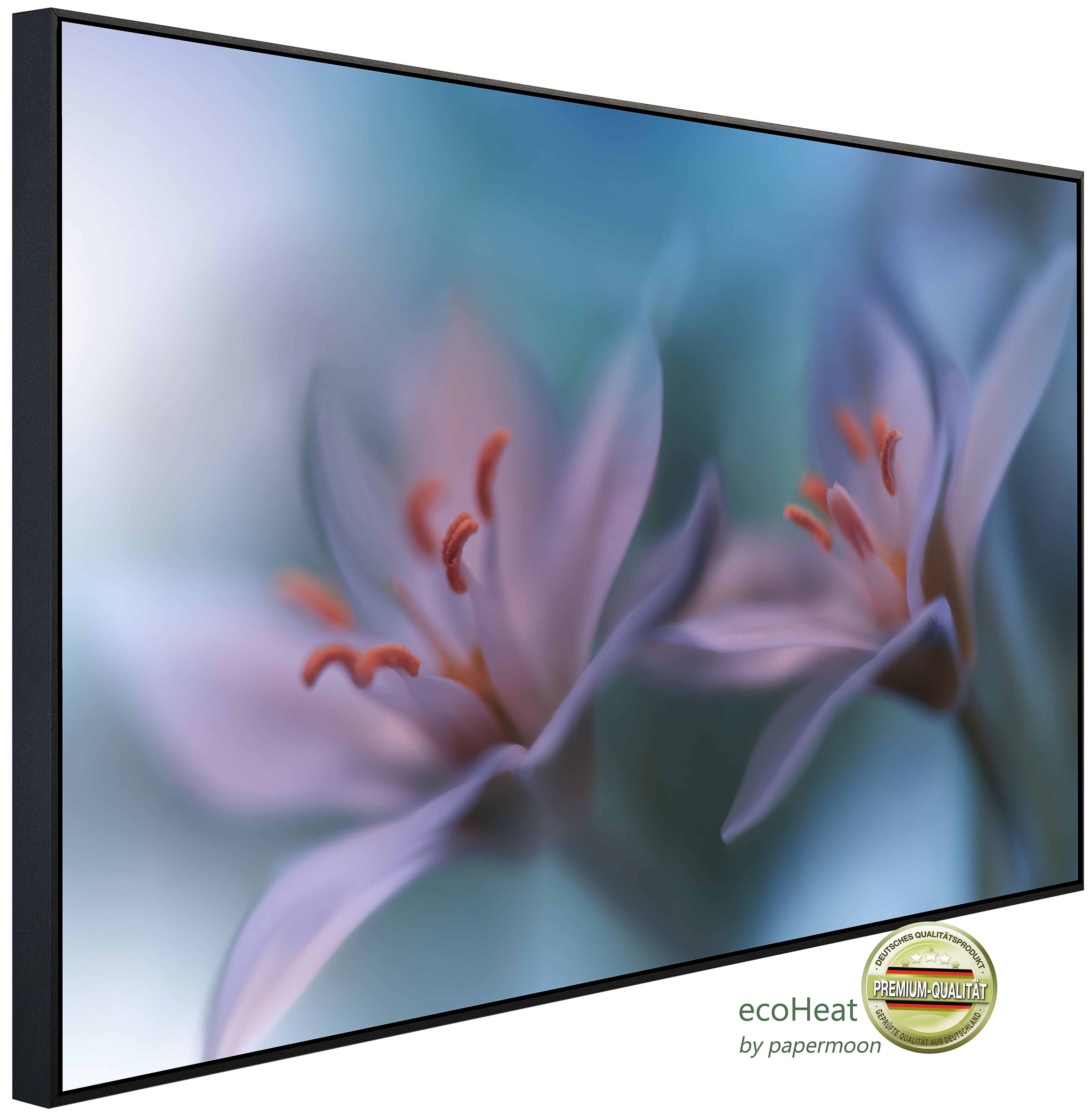 Papermoon Infrarotheizung INFRAROT-BILD-HEIZUNG, Blumen, TÜV-Rheinland/GS zertifiziert, angenehme Strahlungswärme