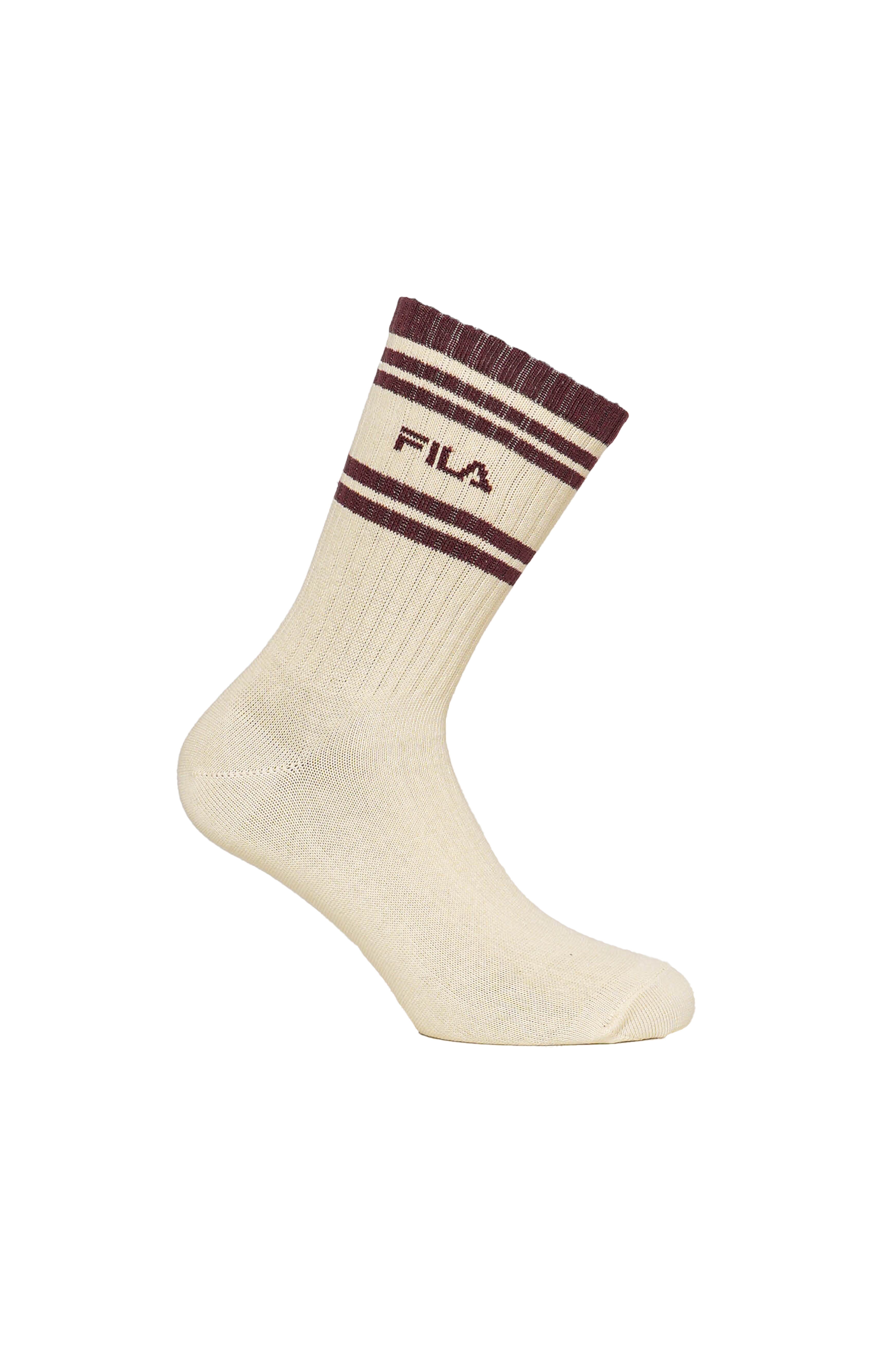 Fila Tennissocken JUNIOR BOY LIFESTYLE NORMAL PLAIN SOCKS (6-Paar) mit sportlichem Streifenbund
