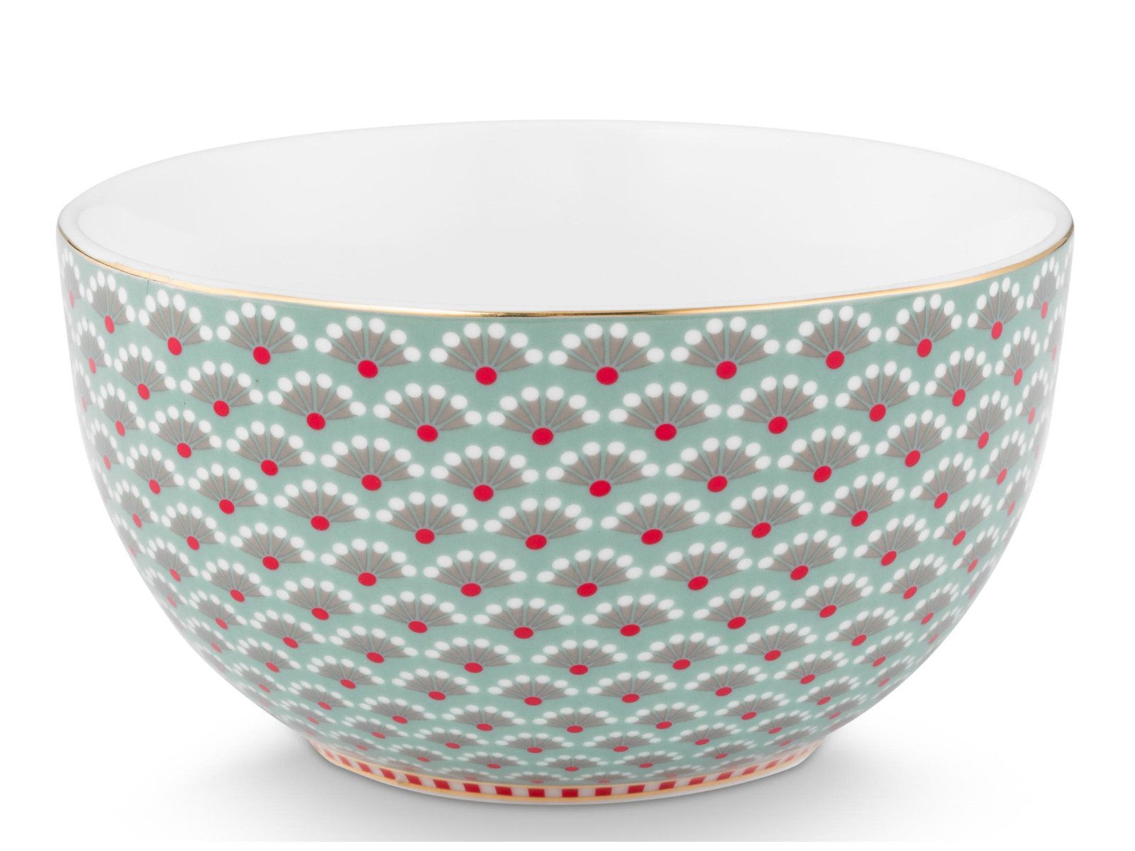 PiP Studio Müslischale Blooming Tales Blue Bowl 12cm, Porzellan, (Bowls)