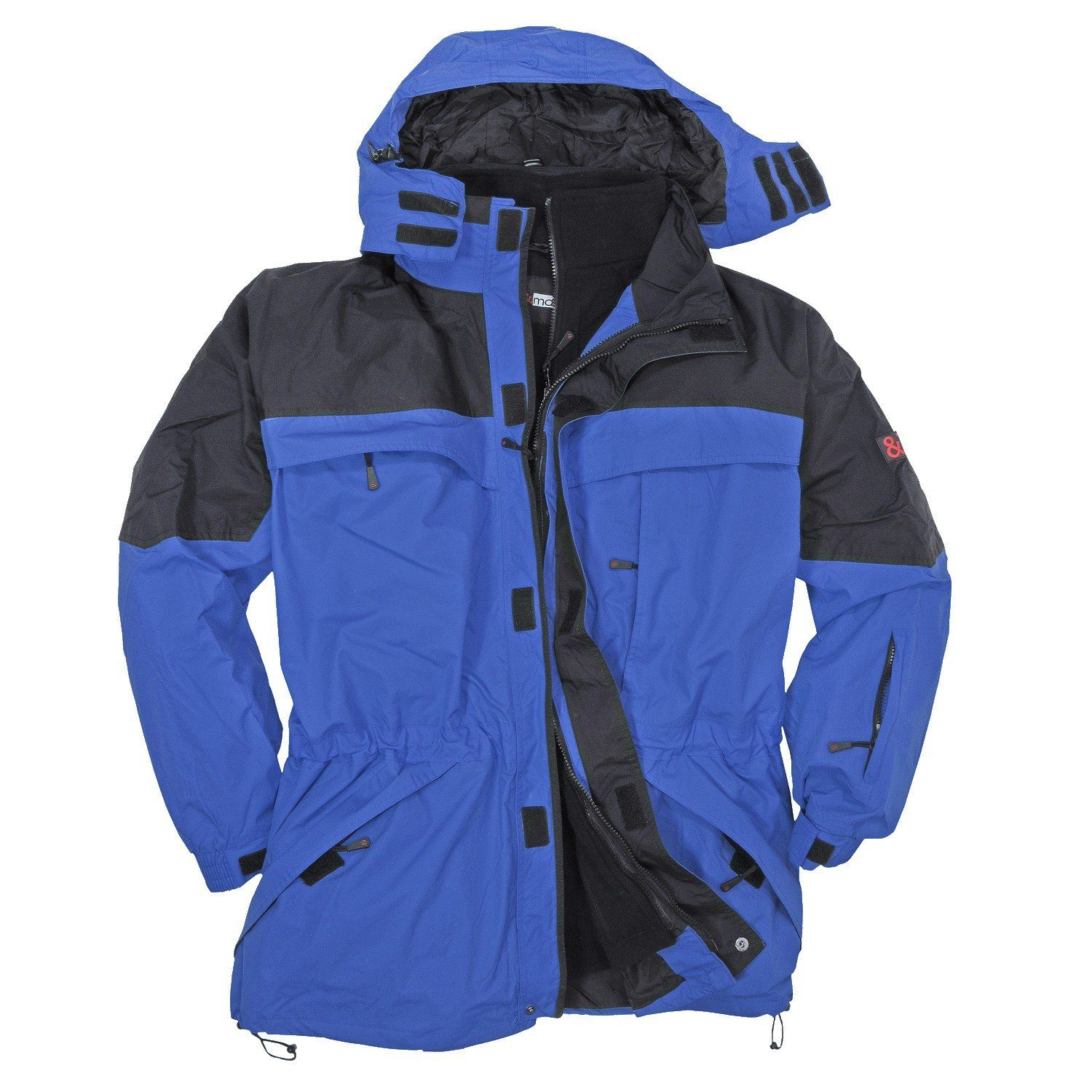 3-in-1-Funktionsjacke 3in1 Jacke Davos von Marc&Mark in Übergröße bis 10XL blau