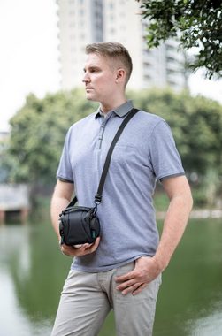 Bodyguard Fototasche Easy System L, für Systemkamera als Systemkameratasche und für Bridgekamera