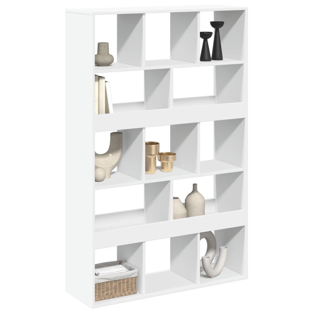 vidaXL Bücherregal Raumteiler Weiß 100x33x156,5 cm günstig online kaufen