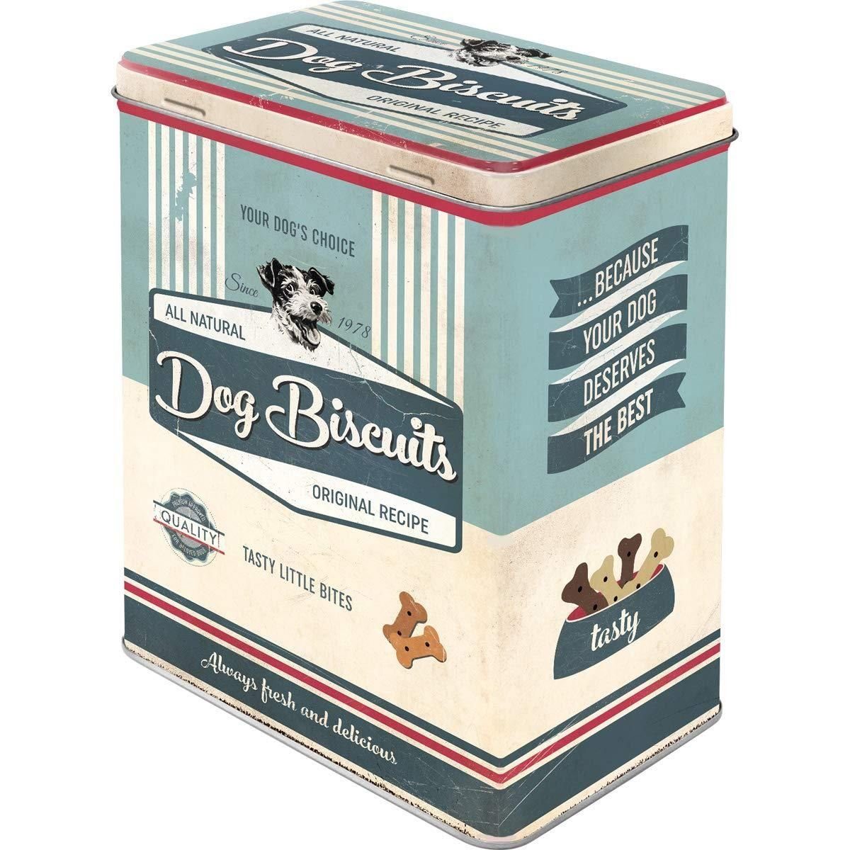 Nostalgic-Art Vorratsdose Kaffeedose Blechdose - Dog Biscuits