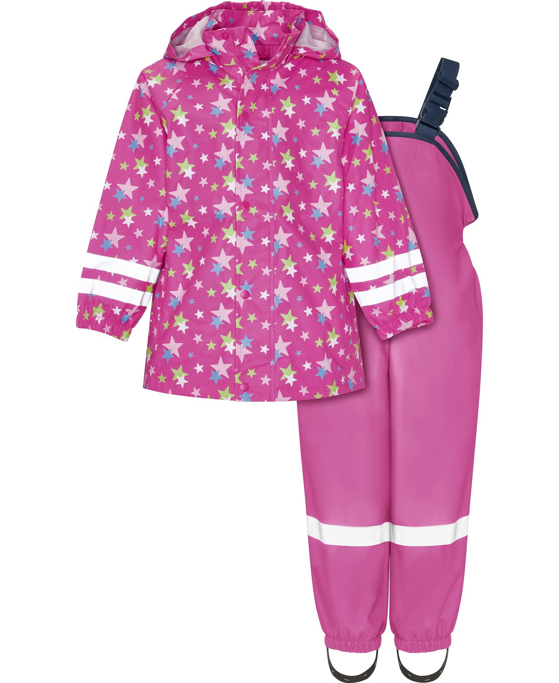 Playshoes Regenoverall Regen-Set Sterne allover