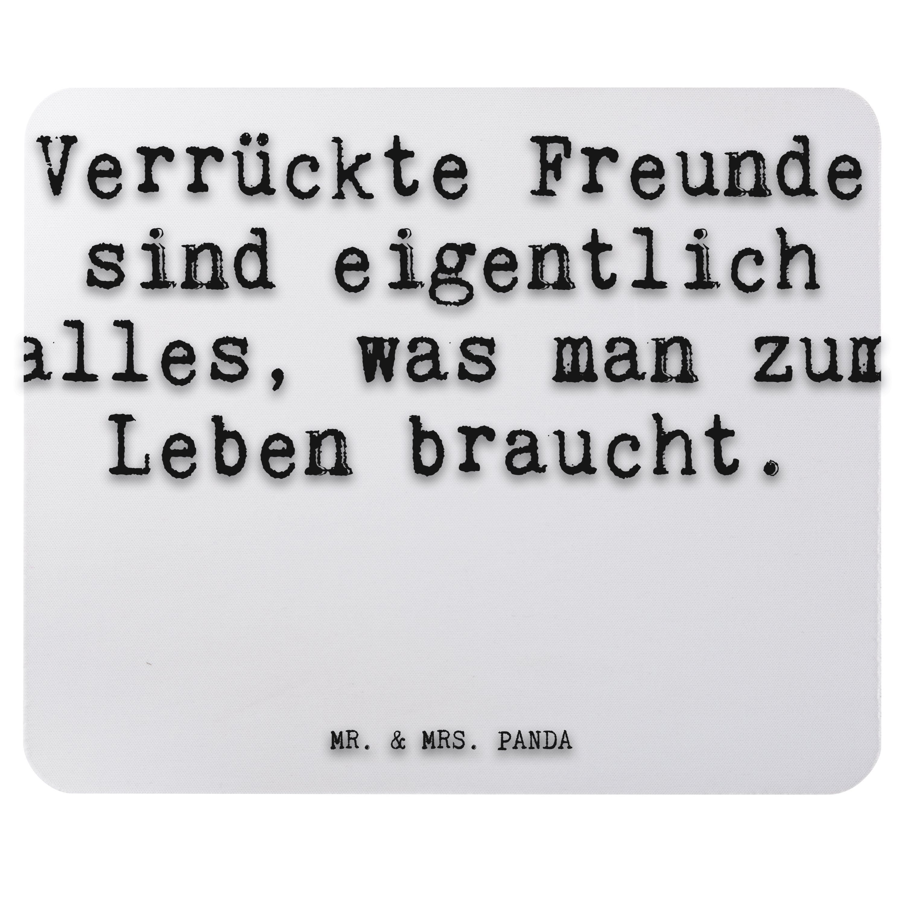 Mr. & Mrs. Panda Mauspad »Verrückte Freunde sind eigentlich