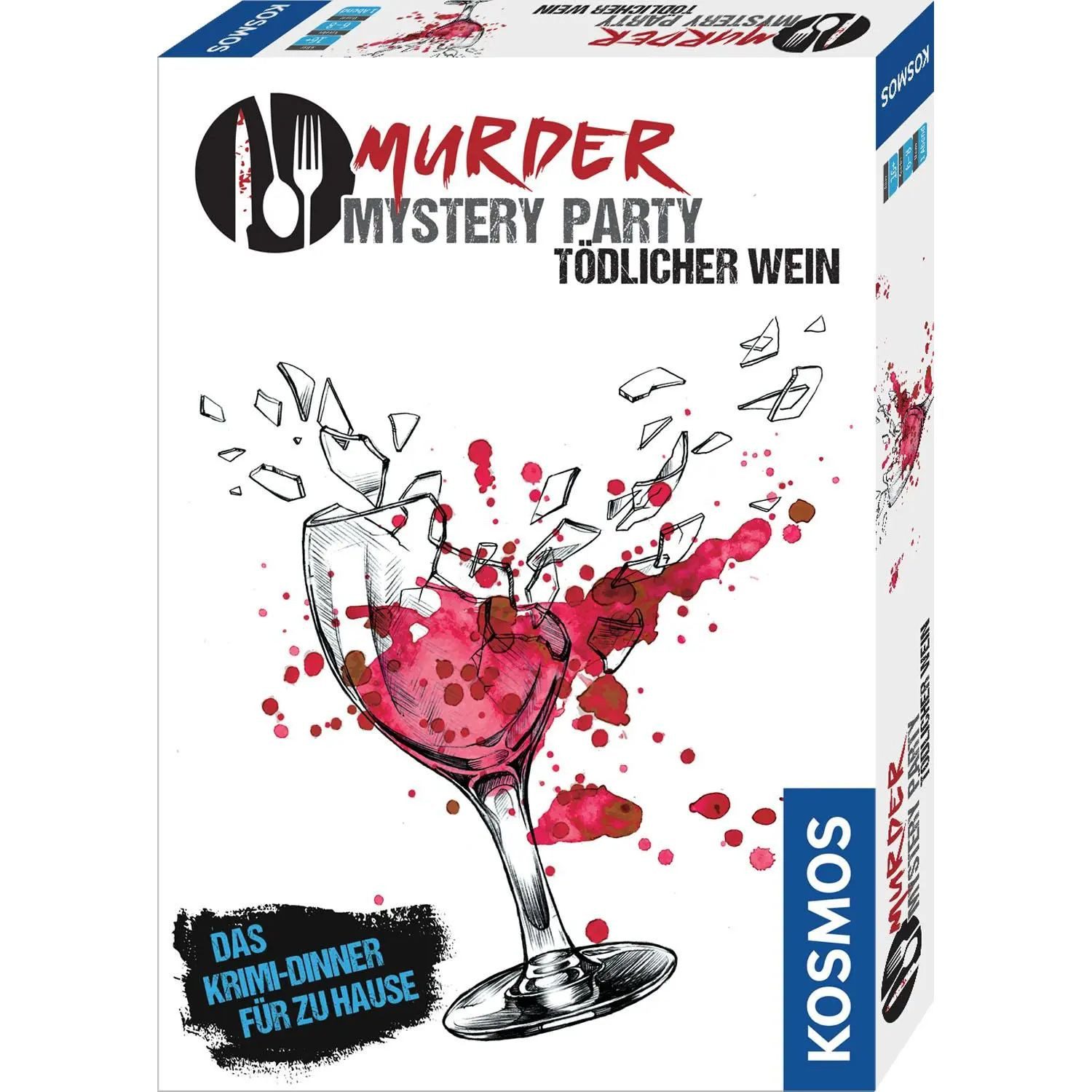 Kosmos Spiel Murder Mystery Party - Tödlicher Wein