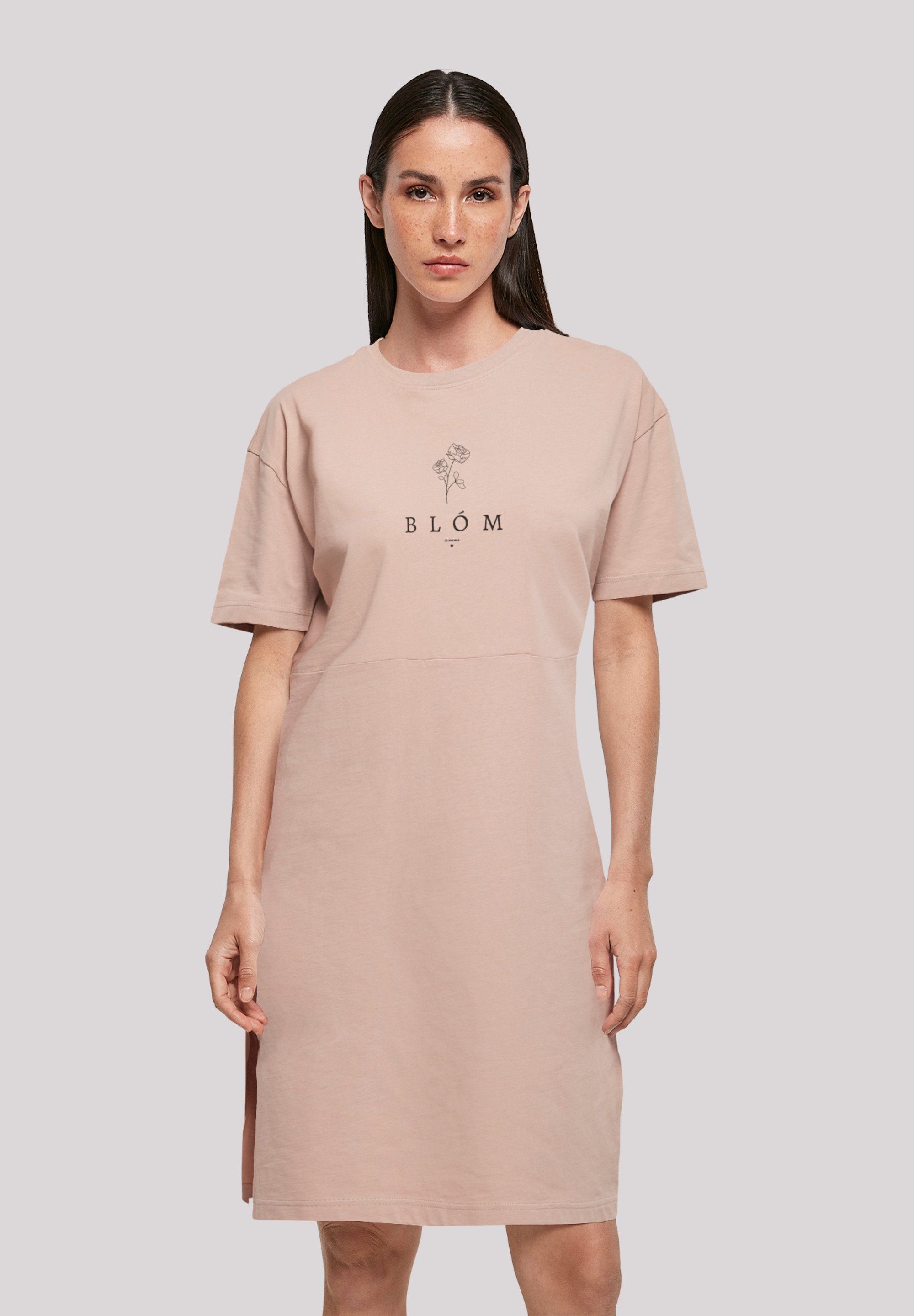 F4NT4STIC Shirtkleid Blóm Rose Print