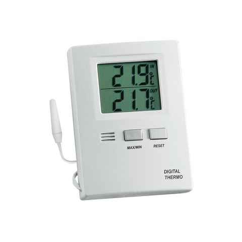 Tfa Fensterthermometer Thermometer Messbereich außen -50 bis 70°C / innen -10 bis 60 °C H85xB60xT15mm Kunststoff