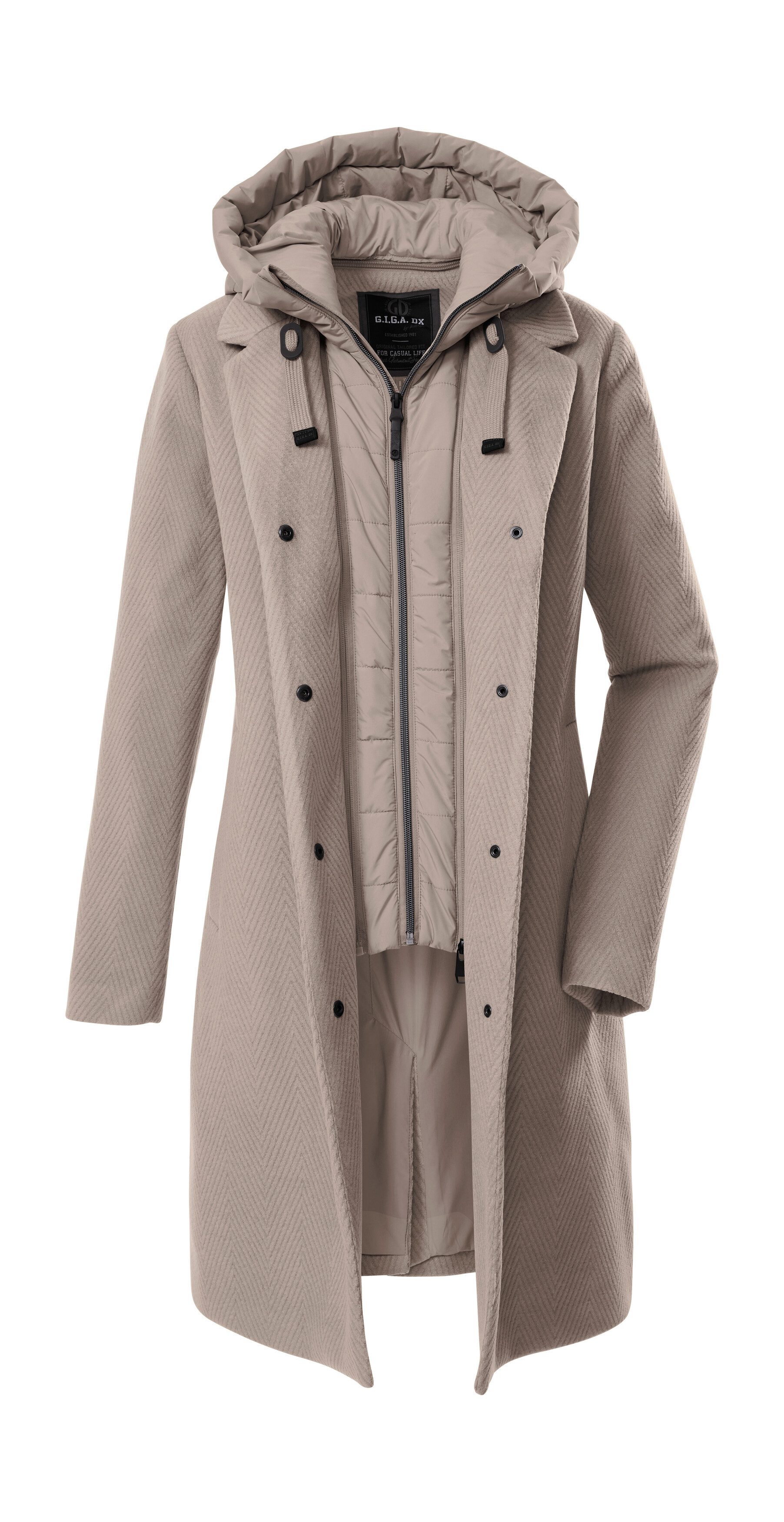 G.I.G.A. DX by killtec Parka GW 20 WMN PRK Windabweisender Damen Parka mit abnehmbarer Kapuze und Gilet – Bild 2 von 3