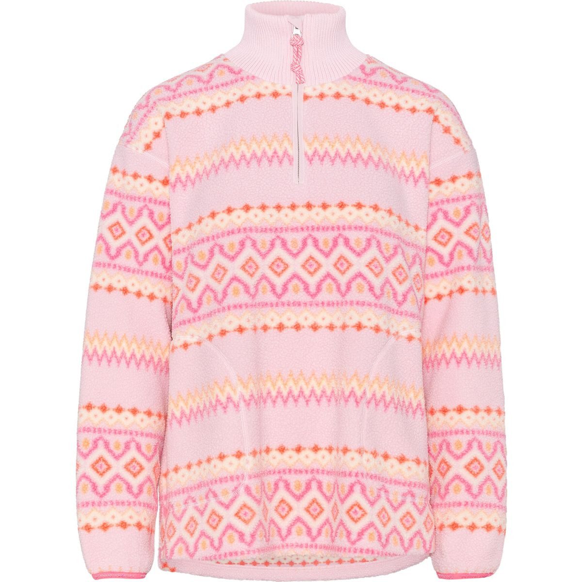 Kari Traa Fleecejacke Ruthie Midlayer Half Zip Superweicher und stylischer Midlayer für Damen, ideal für