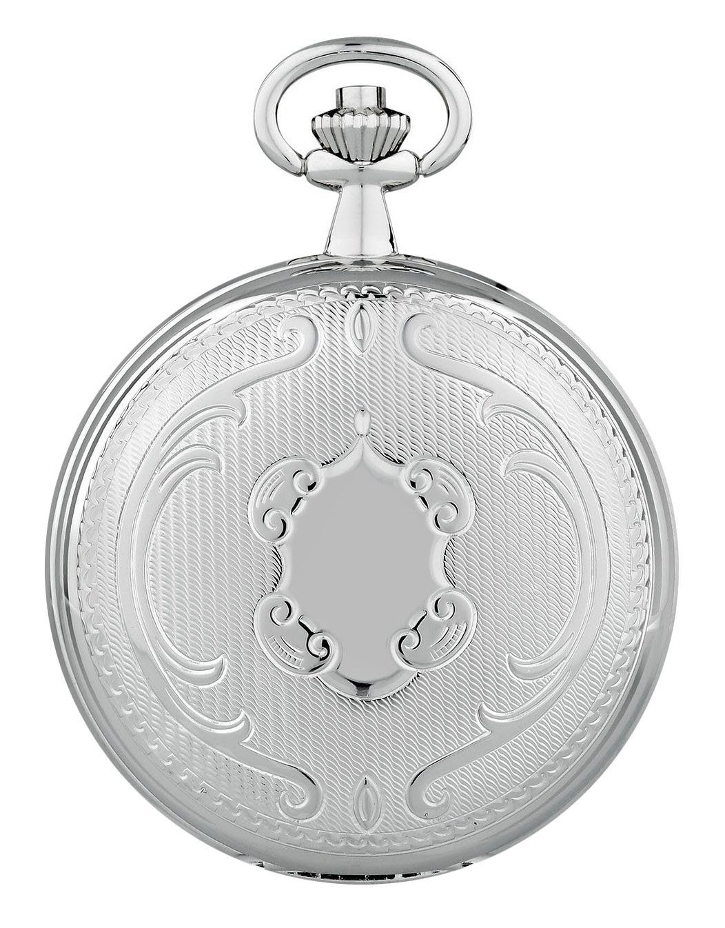 Hermann Jäckle Taschenuhr „Wien“ – Skelett, Handaufzug, Mineralglas, (mit Kette und Reiseetui), Made in Germany