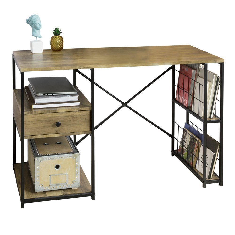 SoBuy Schreibtisch FWT61, Computertisch Arbeitstisch Bürotisch für Homeoffice Tisch