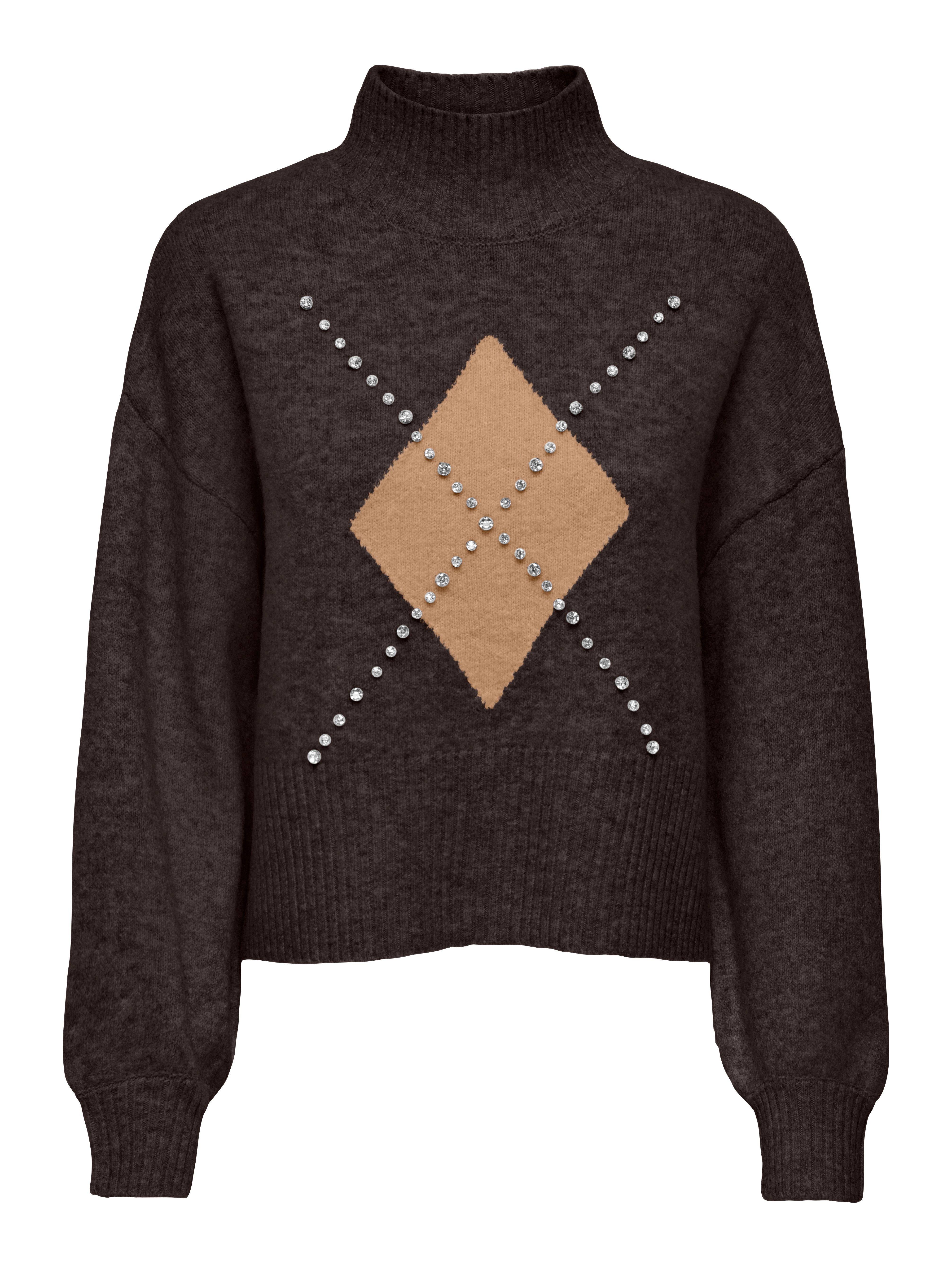 ONLY Strickpullover ONLWAKEFIELD LIFE LS BLING HIGHNECK KNT günstig online kaufen