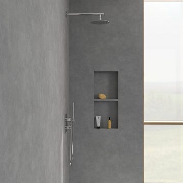 Villeroy & Boch Regenduschkopf Universal Showers, Regenbrause 200 mm, Rund - Chrom