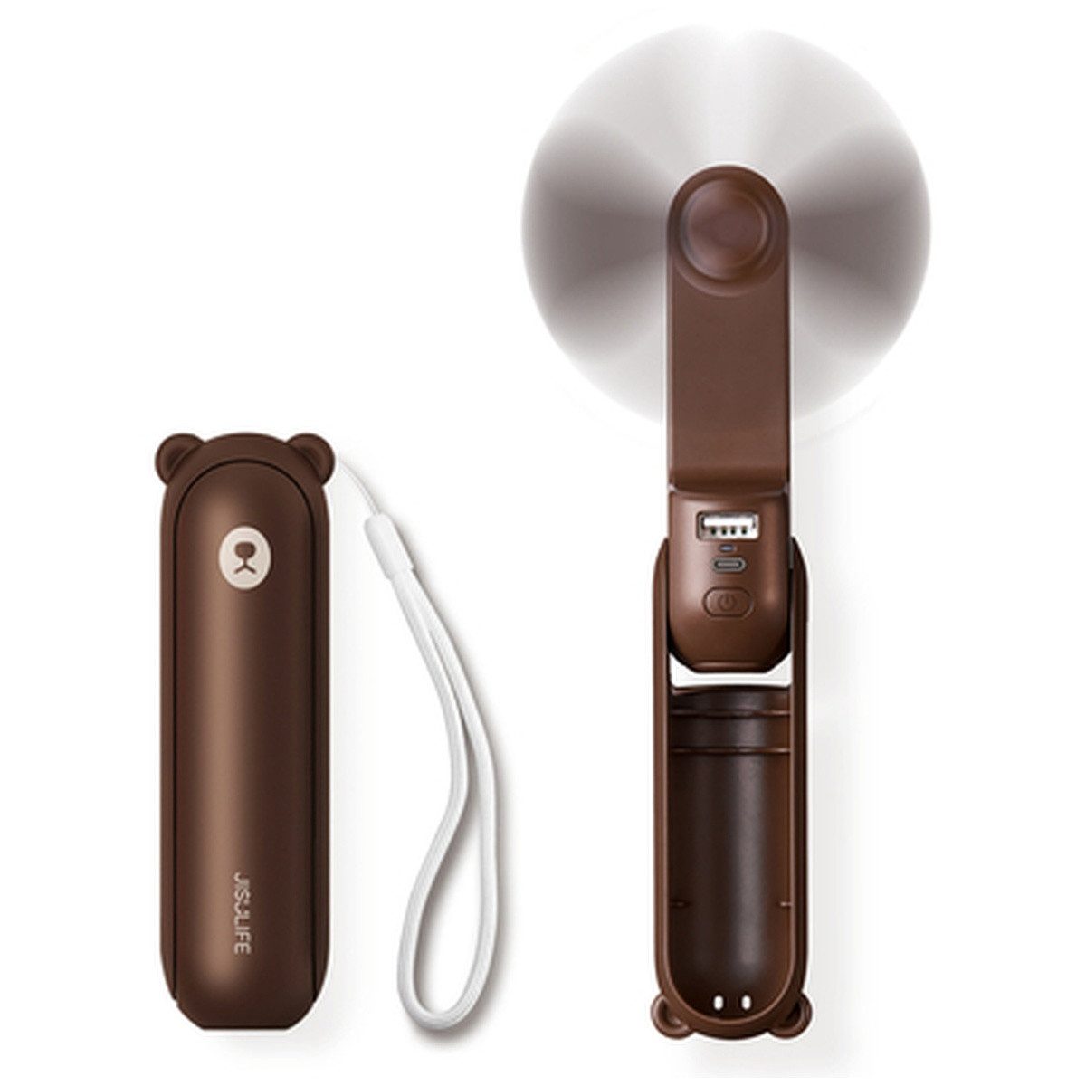 Jisulife Handventilator Jisulife Handventilator Life8 Plus tragbarer USB Ventilator