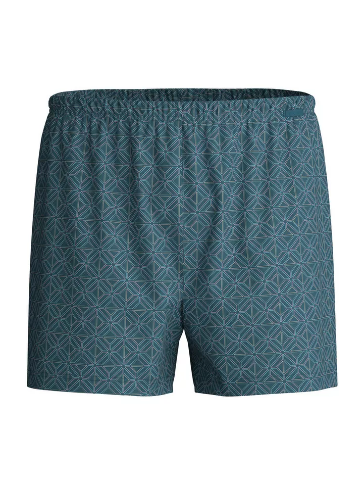 CALIDA Boxershorts Prints Herren (1-St) mit stoffüberzogenem Bund, aus 100% Baumwolle, ohne Eingriff