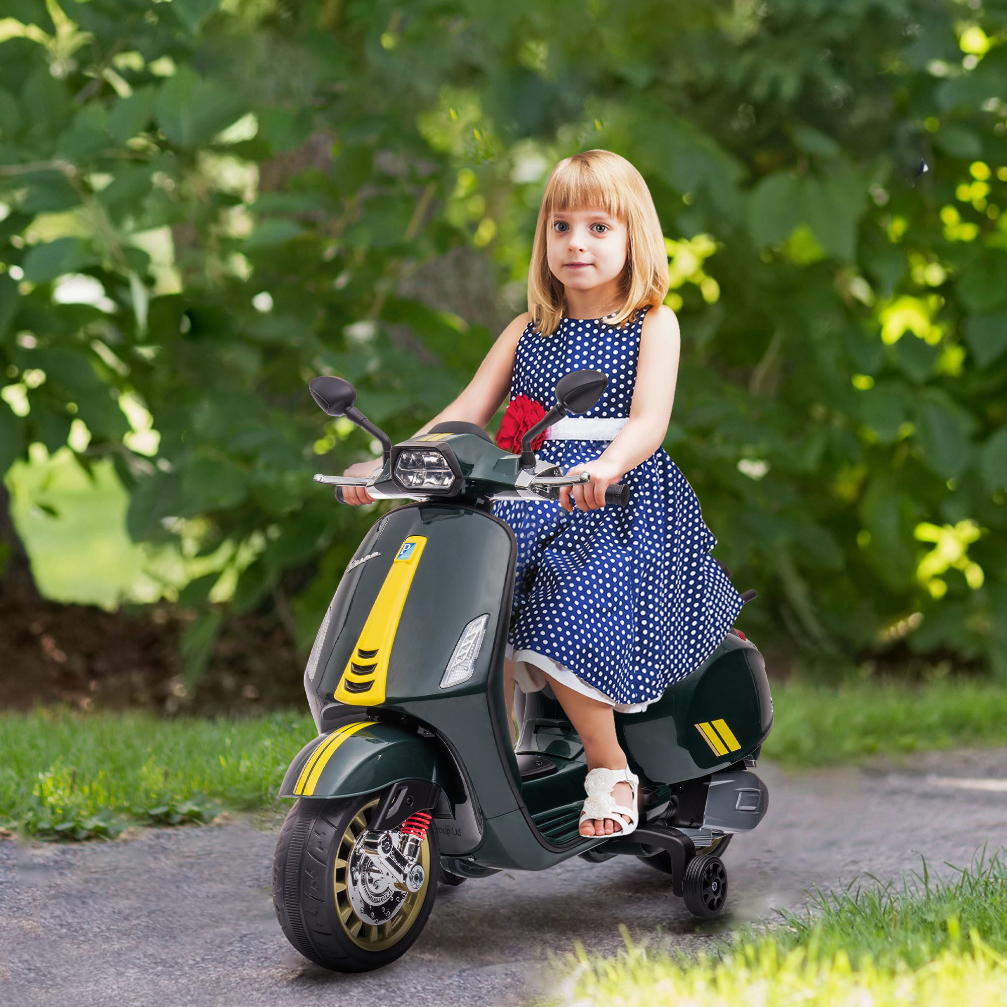 AIYAPLAY Elektro-Kindermotorrad 6V Kindermotorrad mit MP3, günstig online kaufen