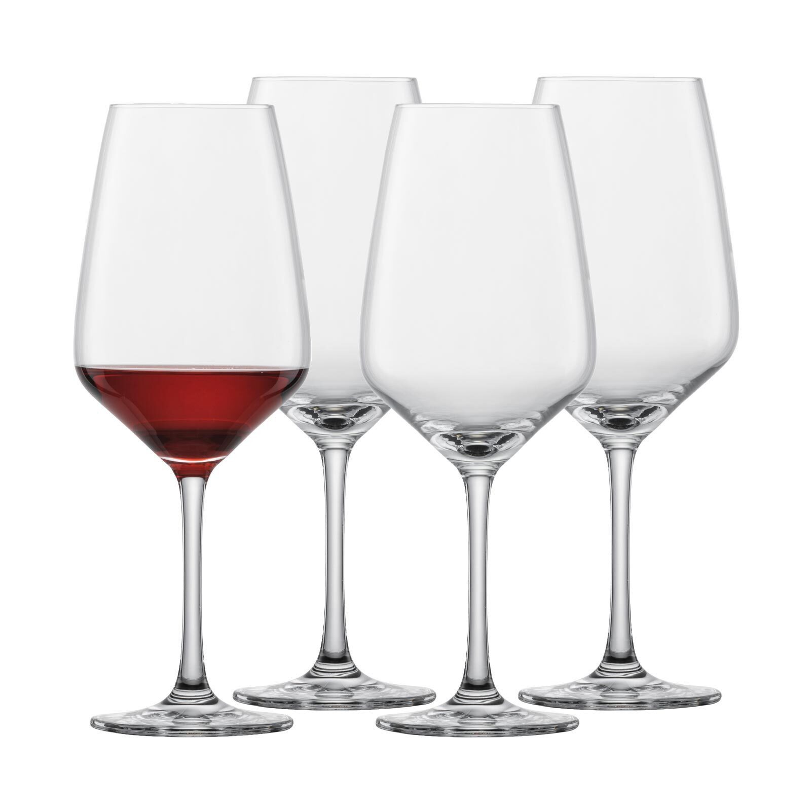 SCHOTT-ZWIESEL Rotweinglas Tulip Rotweingläser 497 ml 4er Set, Glas