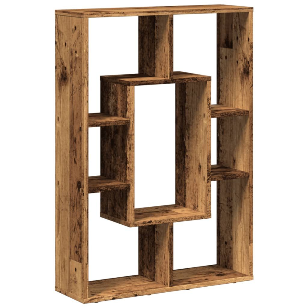 vidaXL Bücherregal Bücherregal Altholz-Optik 63x20x90 cm günstig online kaufen
