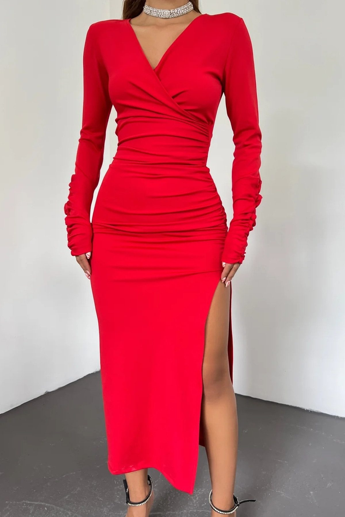 WOMAN VISION Minikleid Damen Stretch Stoff günstig online kaufen