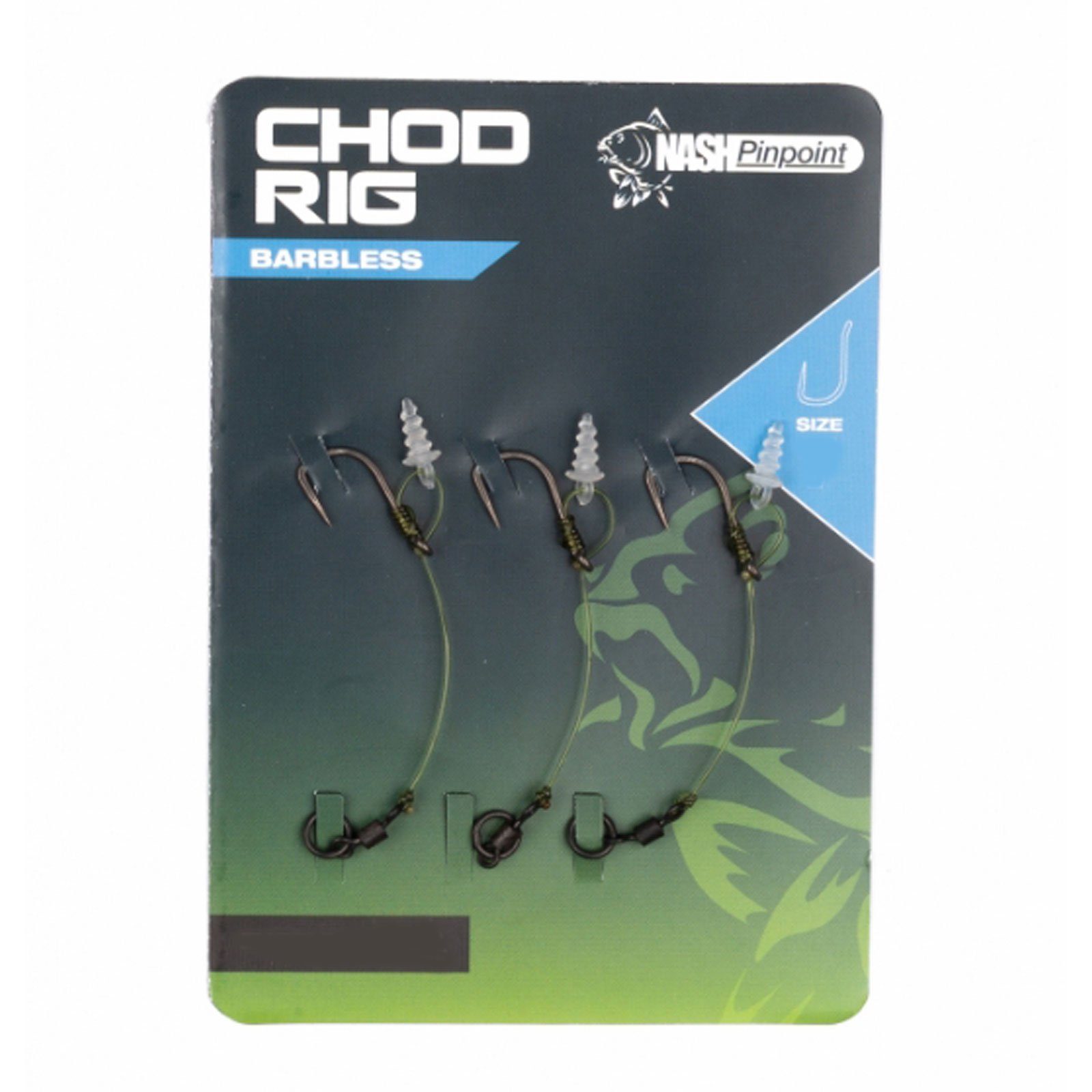 Nash Fishing Karpfenhaken, Chod Size Nash 6 Karpfenrig Rig