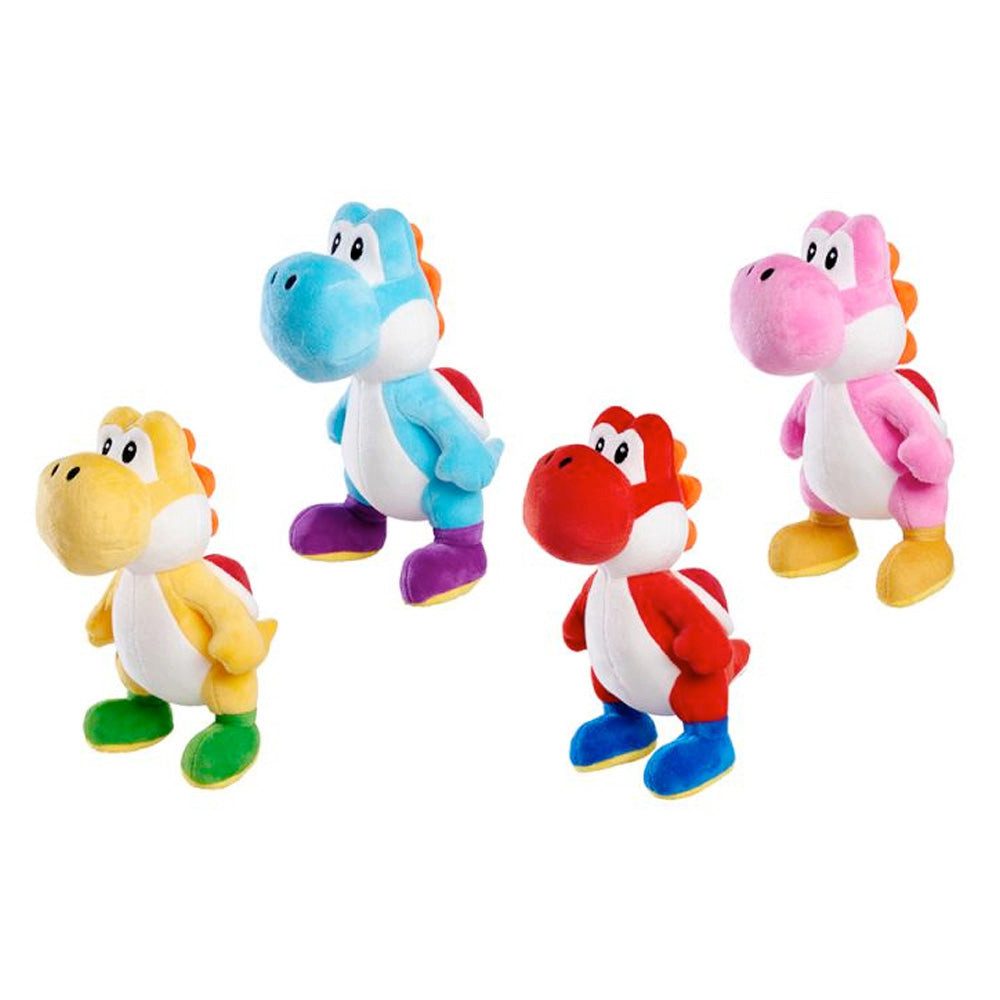 Nintendo Plüschfigur Nintendo Super Mario Bunte Yoshi´s Plüsch, 20 cm