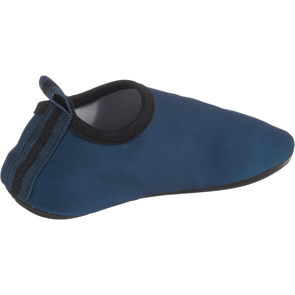 Playshoes Badeschuhe Wasserschuhe Uni Badeschuh Passform, blau Sohle rutschhemmender Schwimmschuhe, flexible Barfuß-Schuh mit