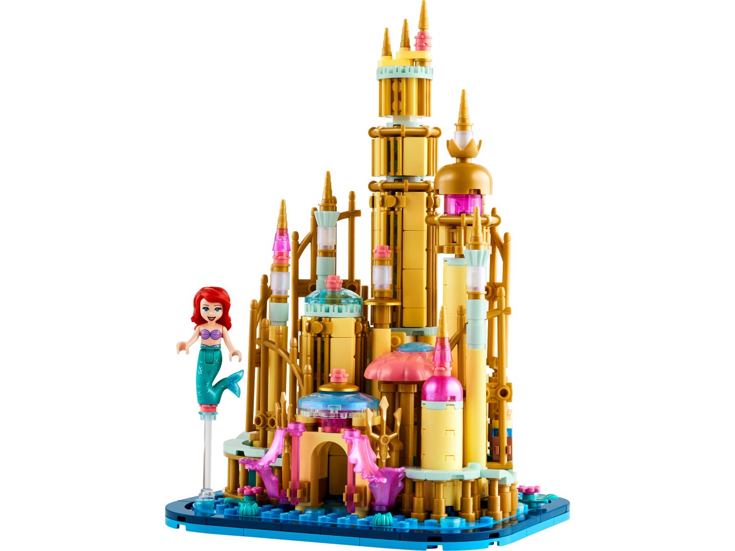 LEGO® Disney 40708 Arielles Mini-Schloss Spielbausteine, (Set, 557 St., Set)