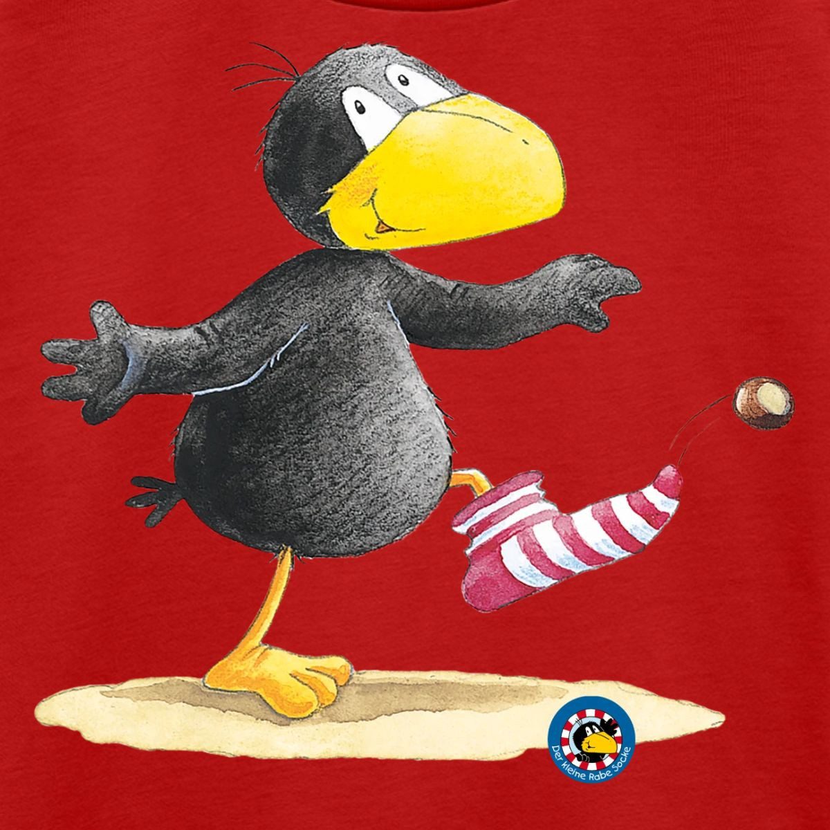 Spreadshirt T-Shirt Der kleine Rabe Socke Kastanie Kinder Premium T-Shirt (1-tlg)
