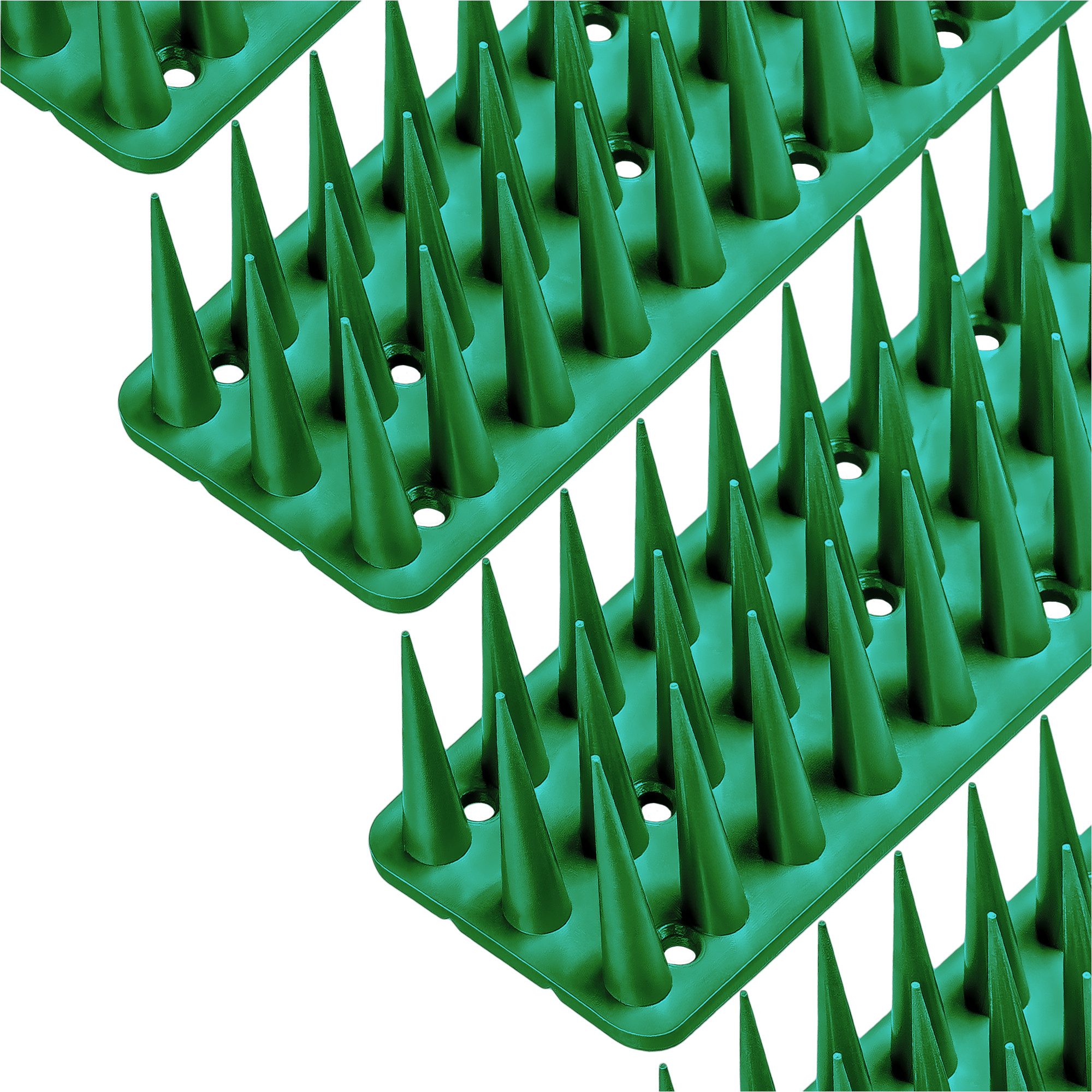 Taubenspikes Taubenabwehr Spikes Vogel, Katzen - für Balkon, Zaun - aus Kunststoff