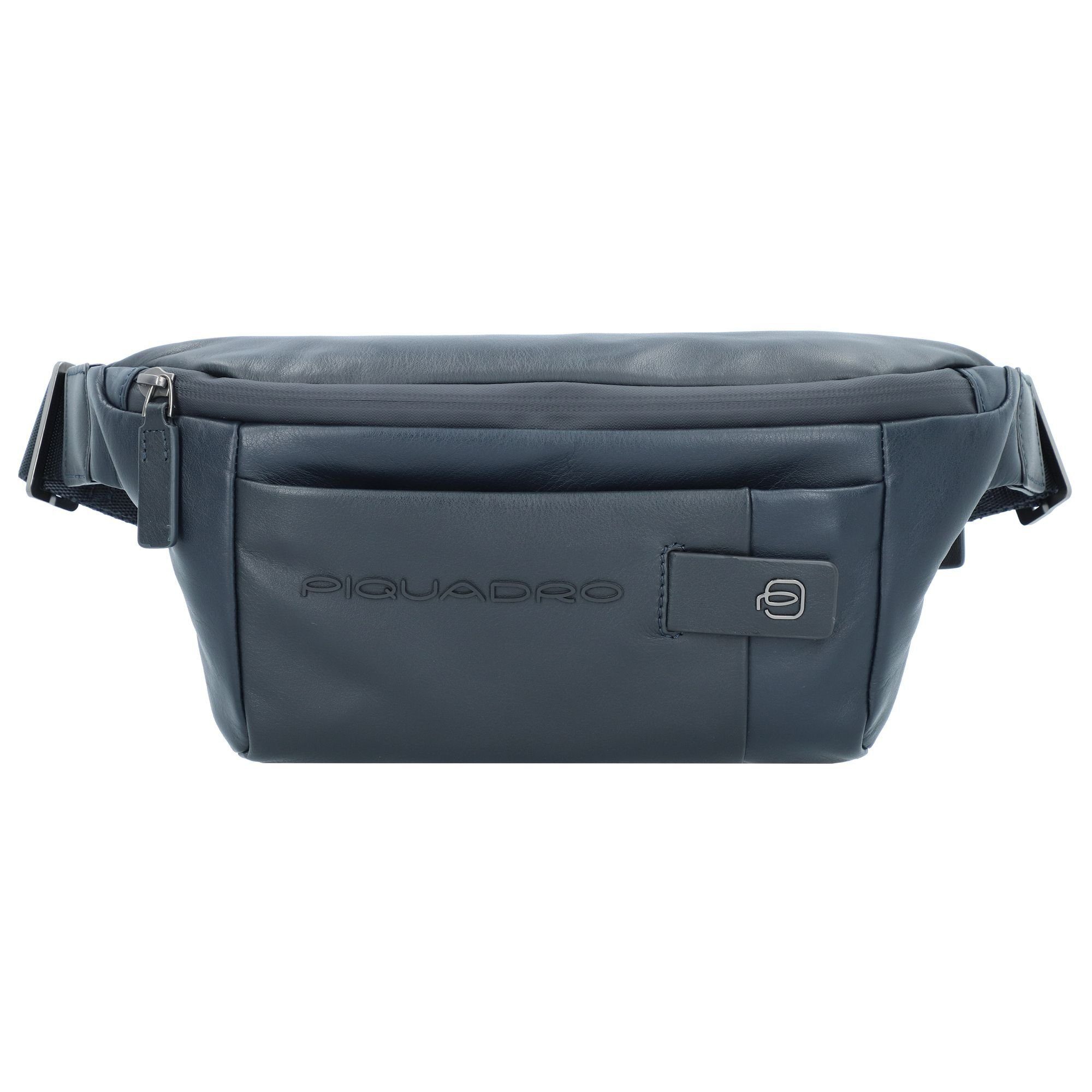 Piquadro Gürteltasche Urban, Leder midnight blue