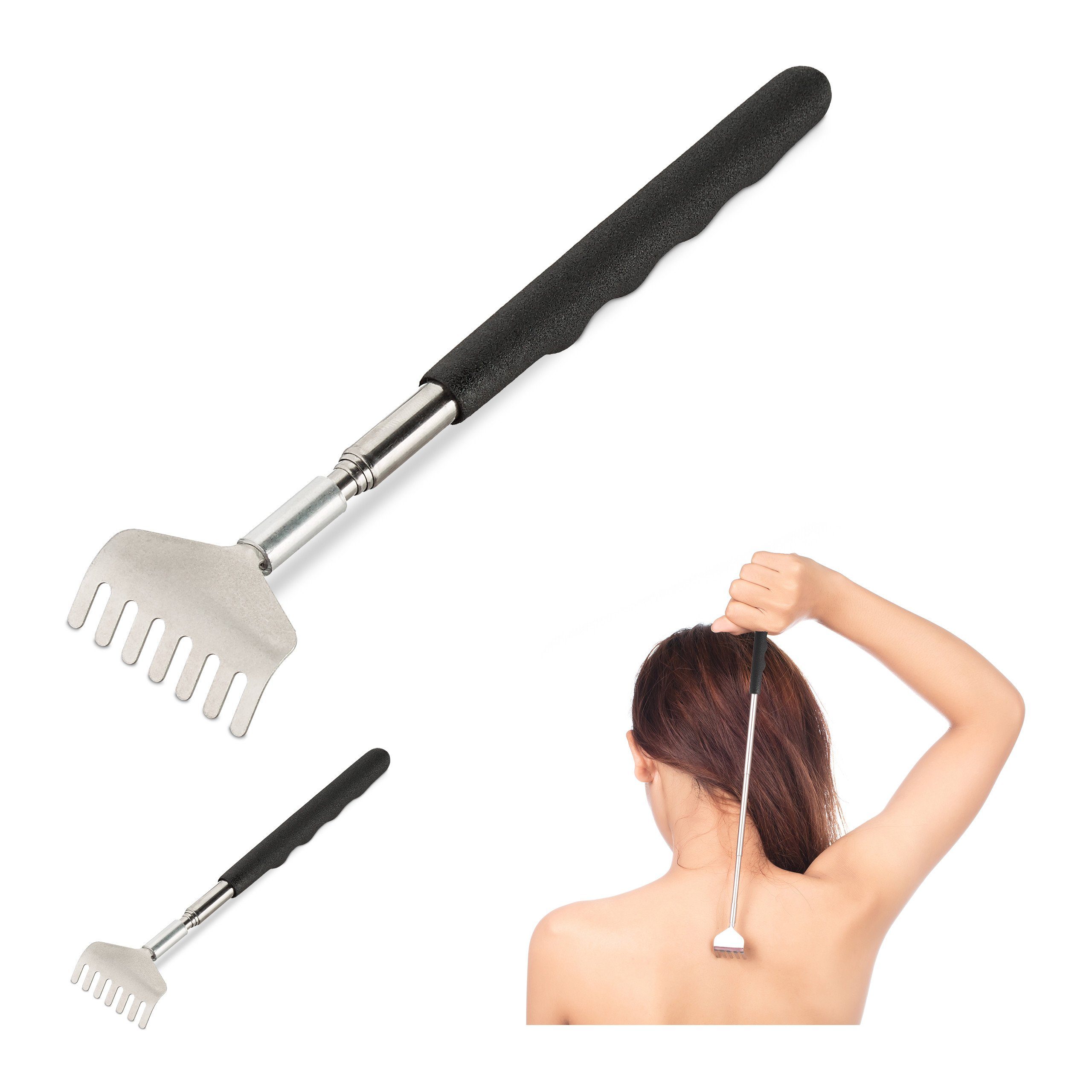 Massagebürste 2 x Rückenkratzer
