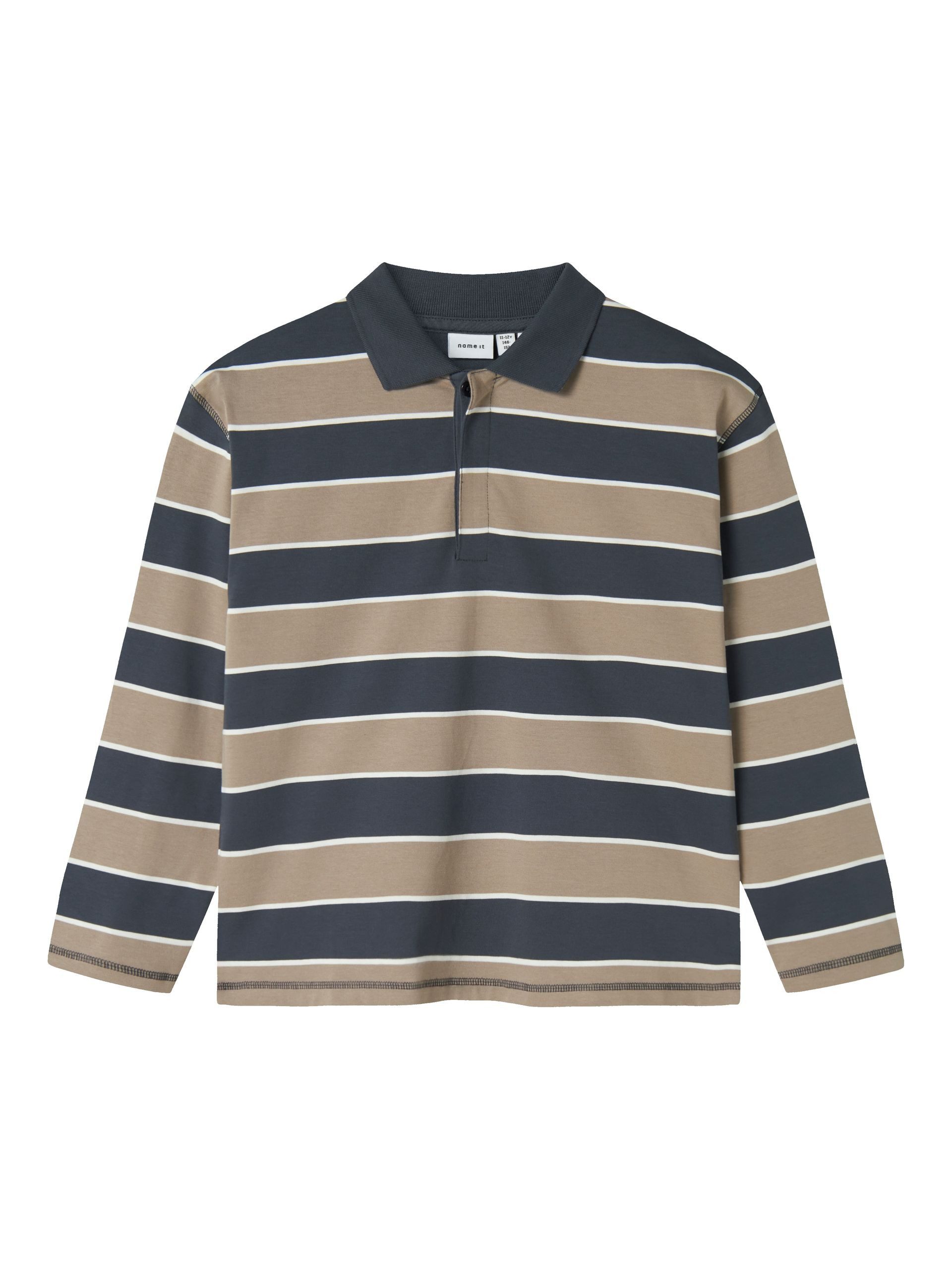Langarm-Poloshirt