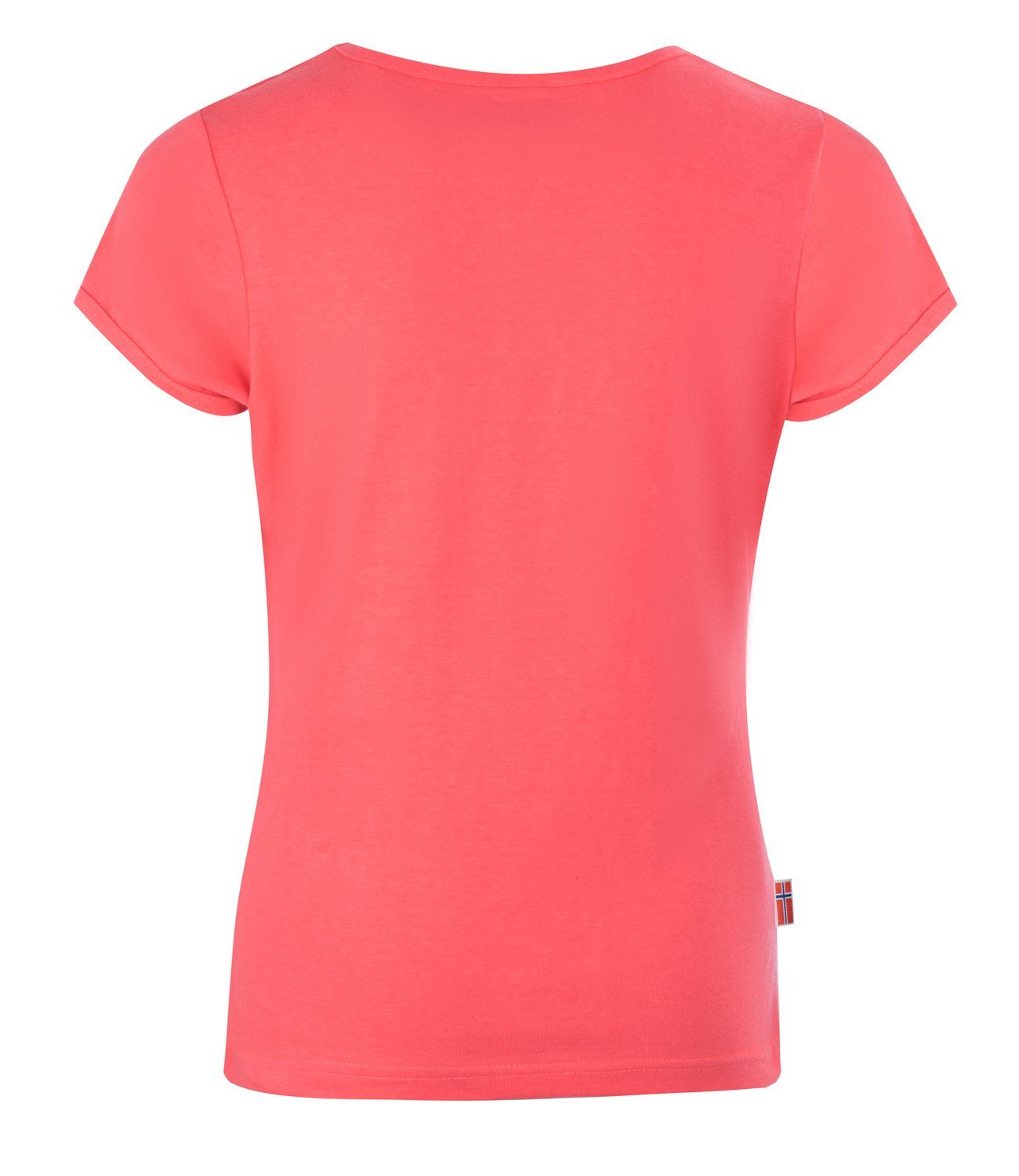 TROLLKIDS Logo T-Shirt Rosa/Blau