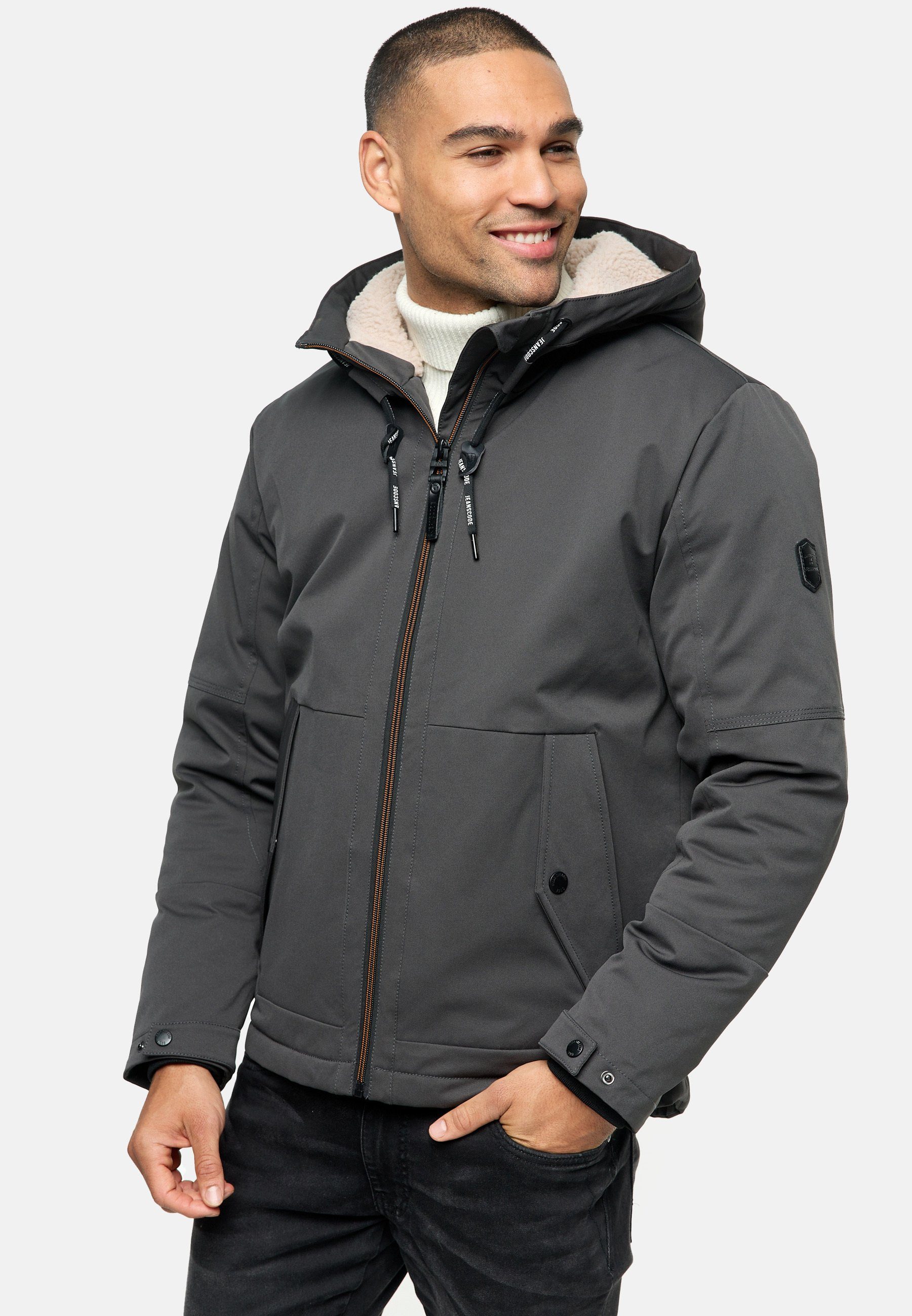 INKylian Winterjacke Indicode Raven