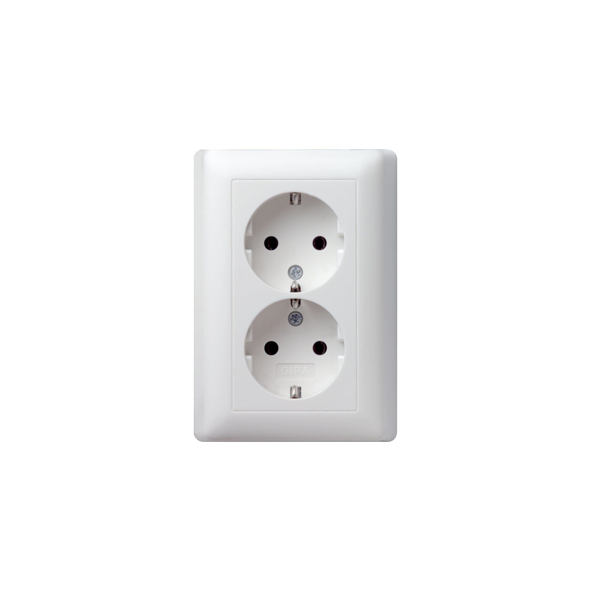 GIRA Steckdose Gira Schuko-Doppelst.dose rws 078004