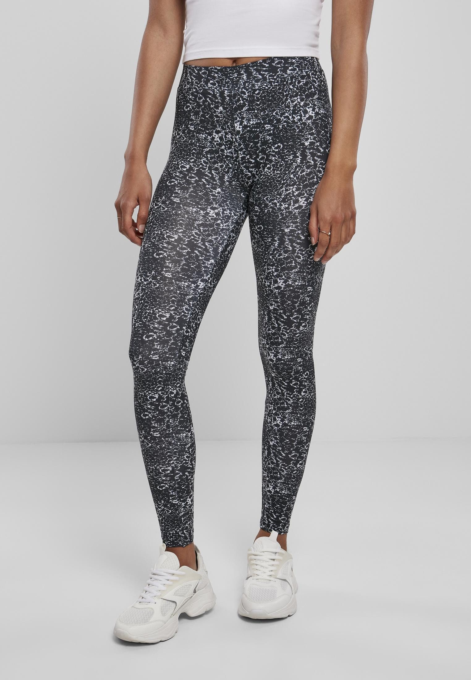 URBAN CLASSICS Leggings Ladies AOP Leggings XS bis 5XL