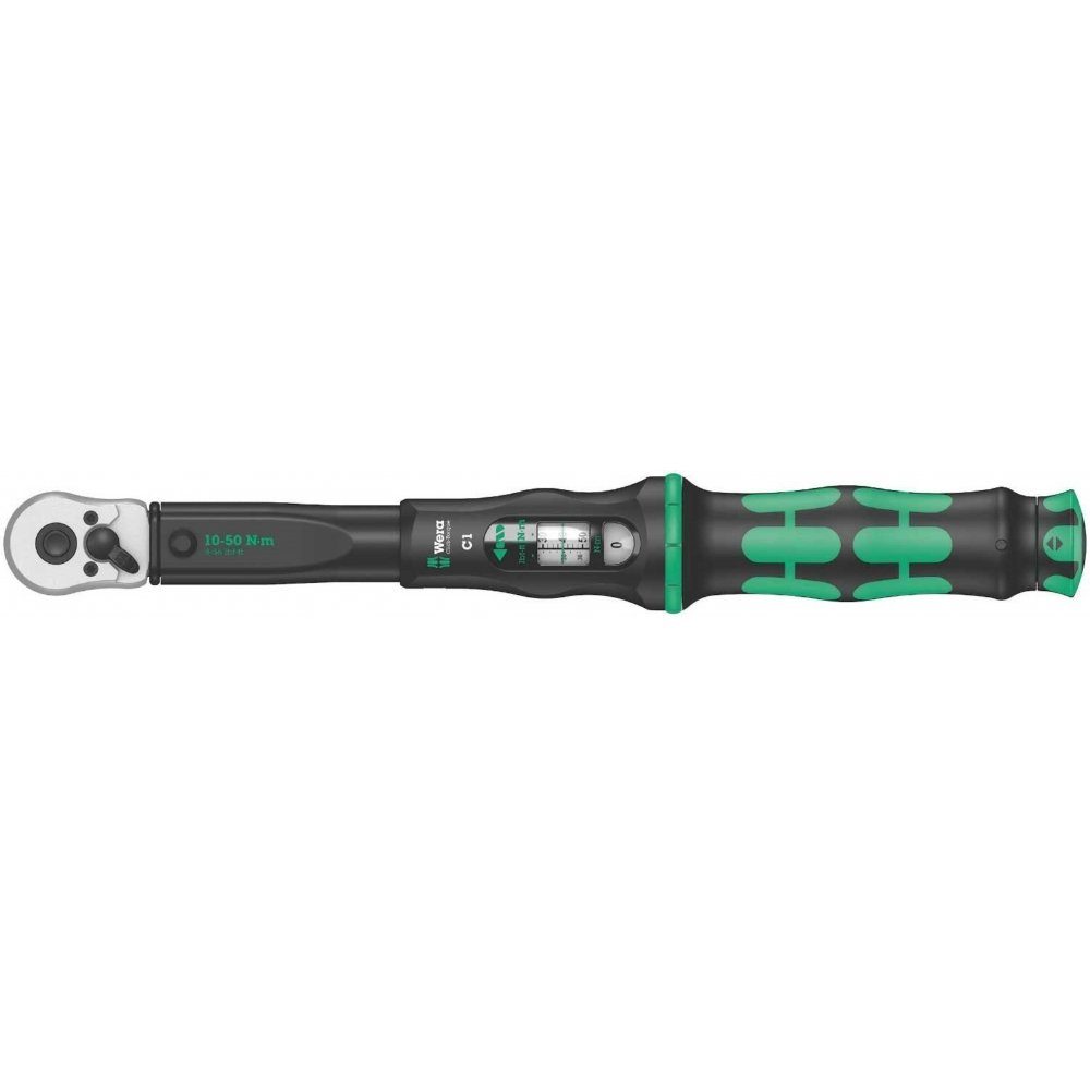 Drehmomentschlüssel Click-Torque C 1 - Drehmomentschlüssel - Umschaltknarre schwarz/grün