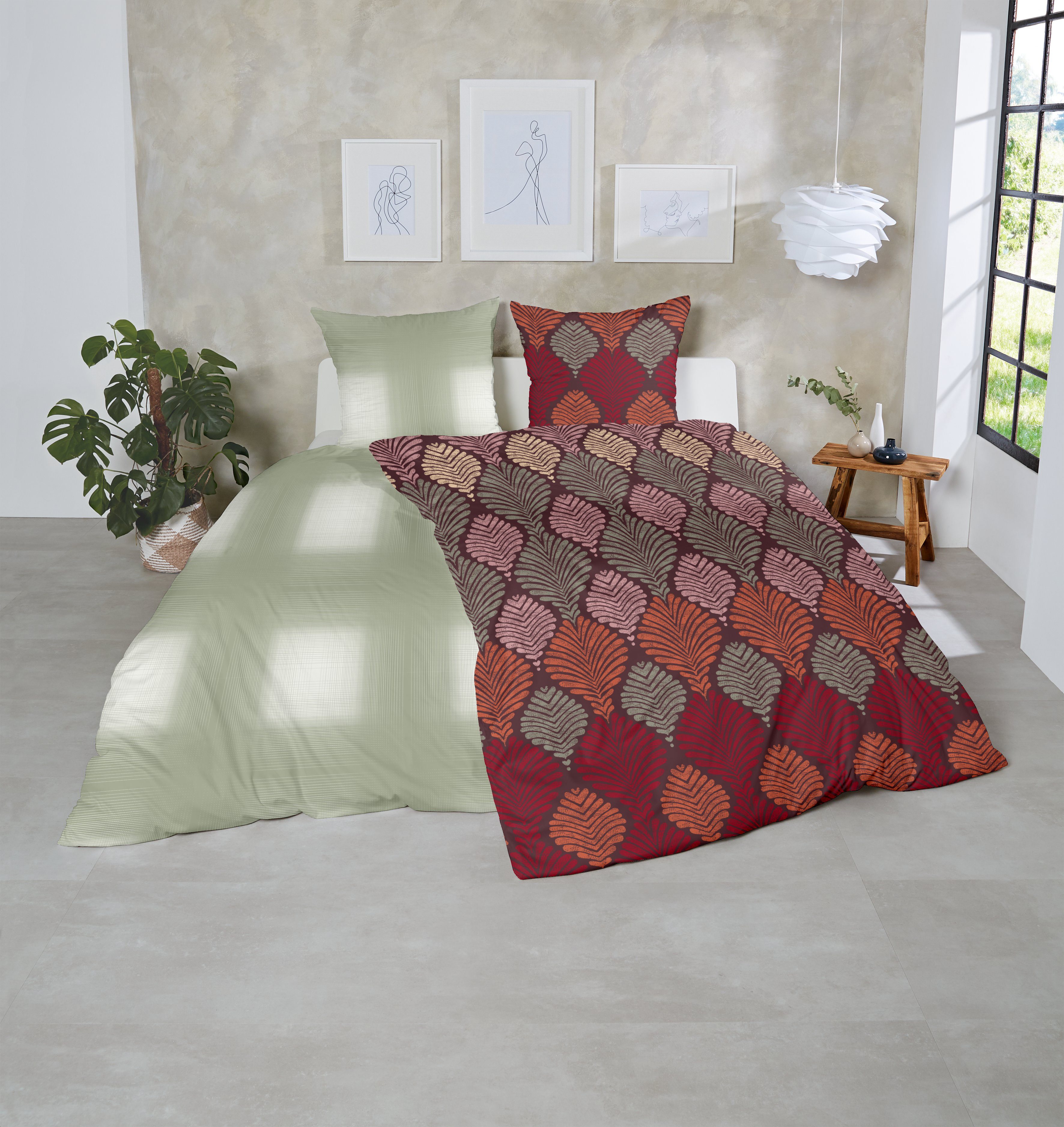 Primera Bettwäsche Edelflanell-Bettwäsche Marakesh, Edel-Köper-Flanell, 2 teilig, mit orientalischem Flair – Bild 4 von 5