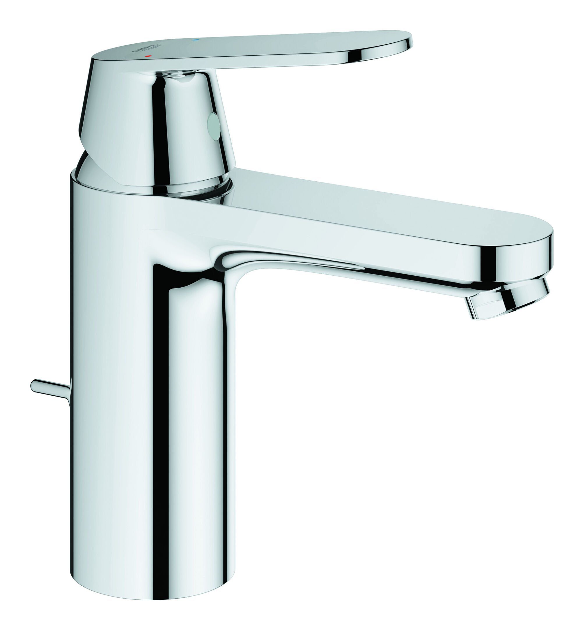 Grohe Waschtischarmatur Eurosmart Cosmopolitan Einhand mit Zugstangen-Ablaufgarnitur M-Size - Chrom