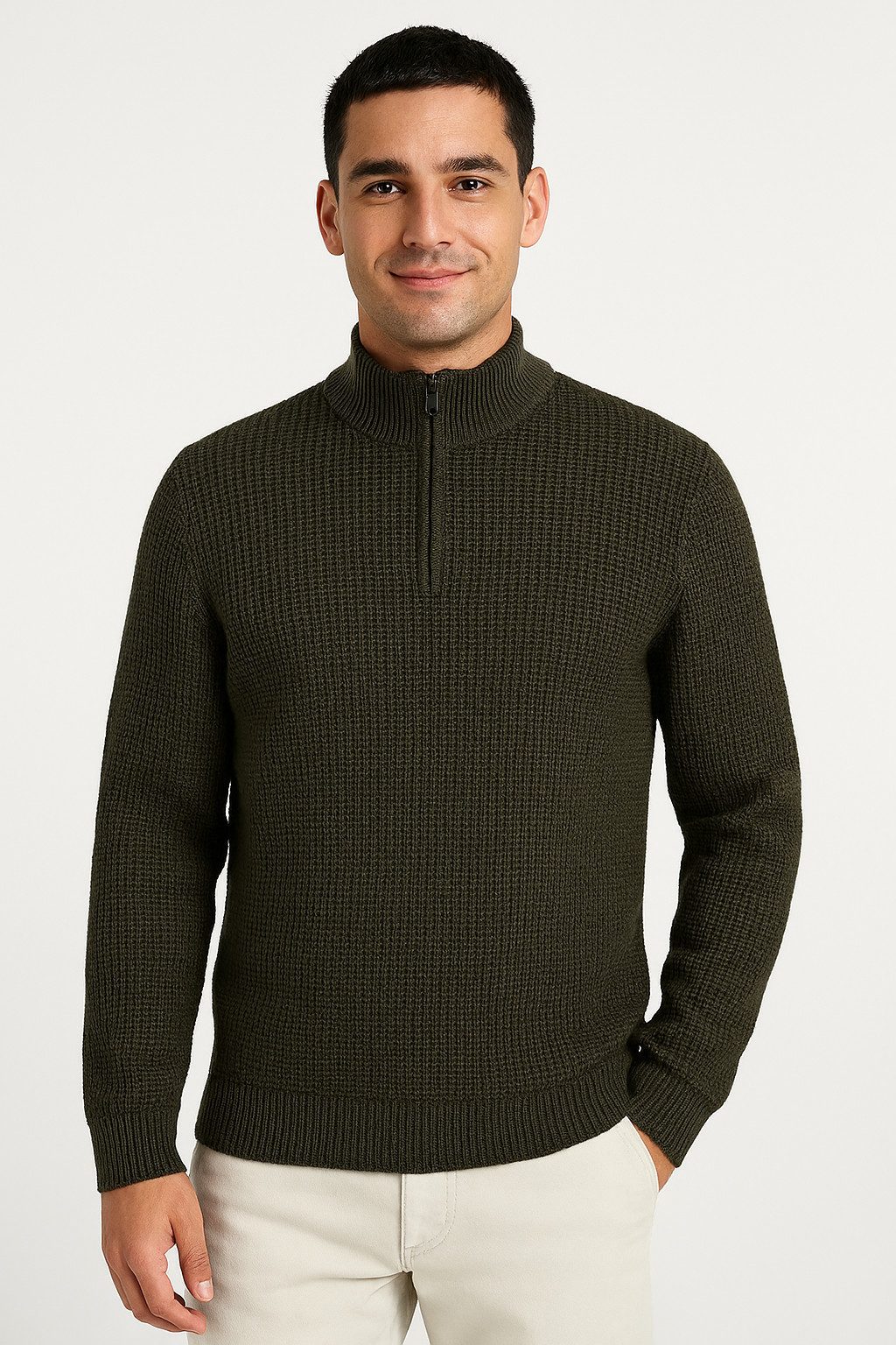 ONLY & SONS Troyer ONSROLF REG HALF ZIP NECK KNIT - OTL günstig online kaufen
