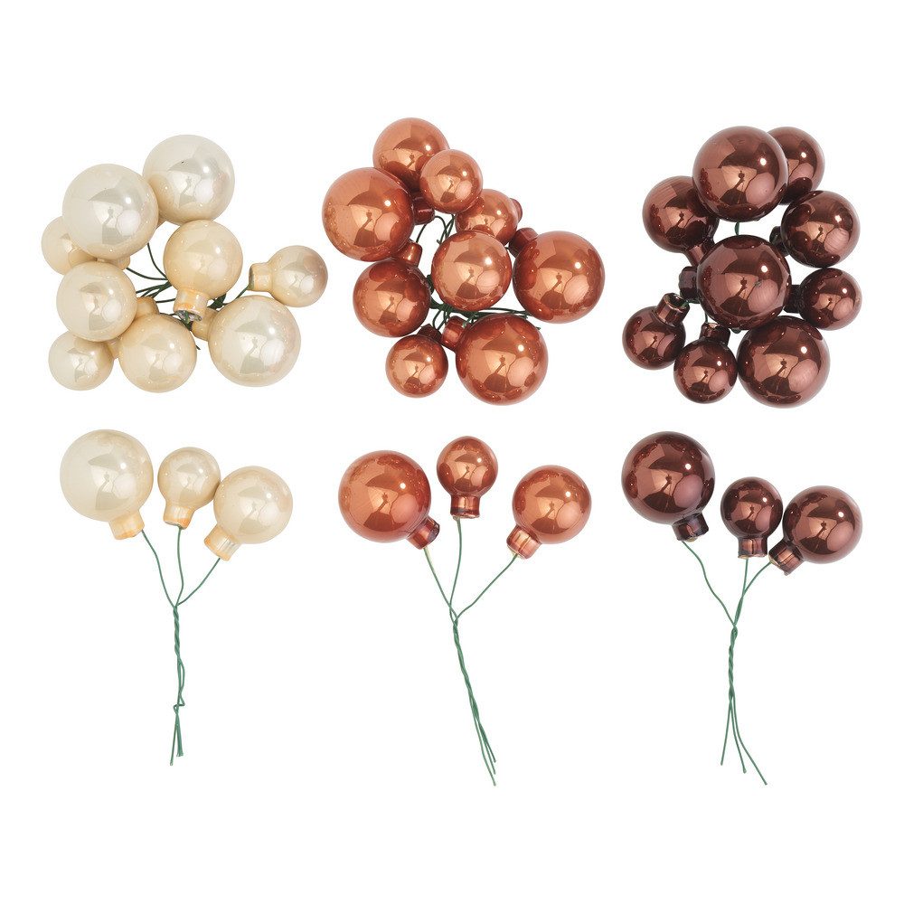 Othmar Decorations Weihnachtsbaumkugel, aus Glas am Draht, 36 Stück günstig online kaufen