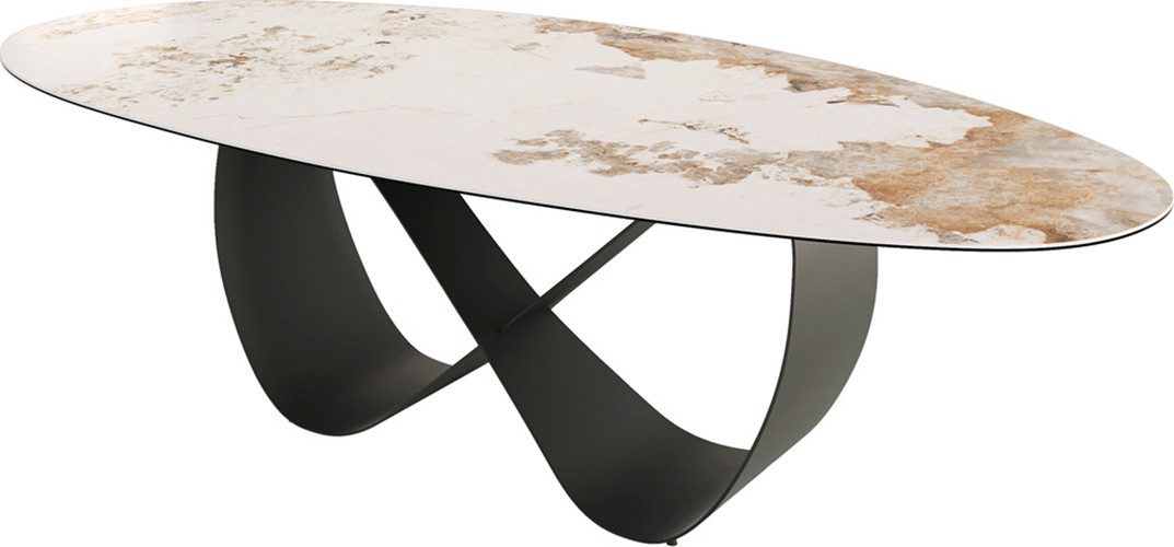 DELIFE Esstisch Edge, Oval Keramik Minas günstig online kaufen