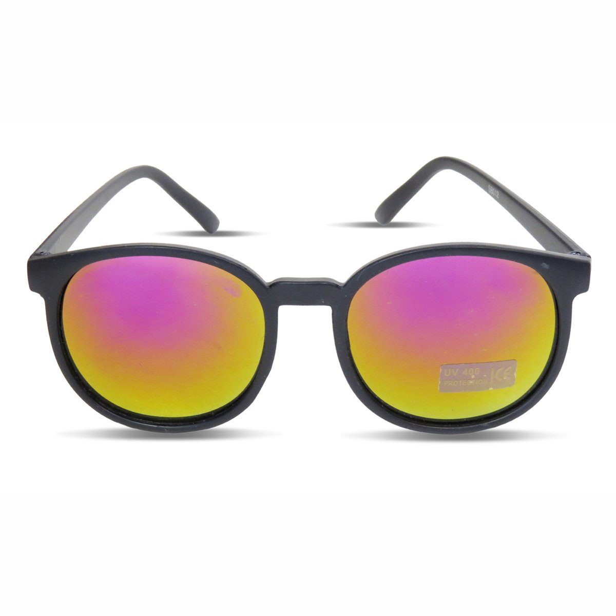 Sonia Originelli Sonnenbrille Sonnenbrille Verspiegelt Trend Sommer Partybrille schwarz Onesize