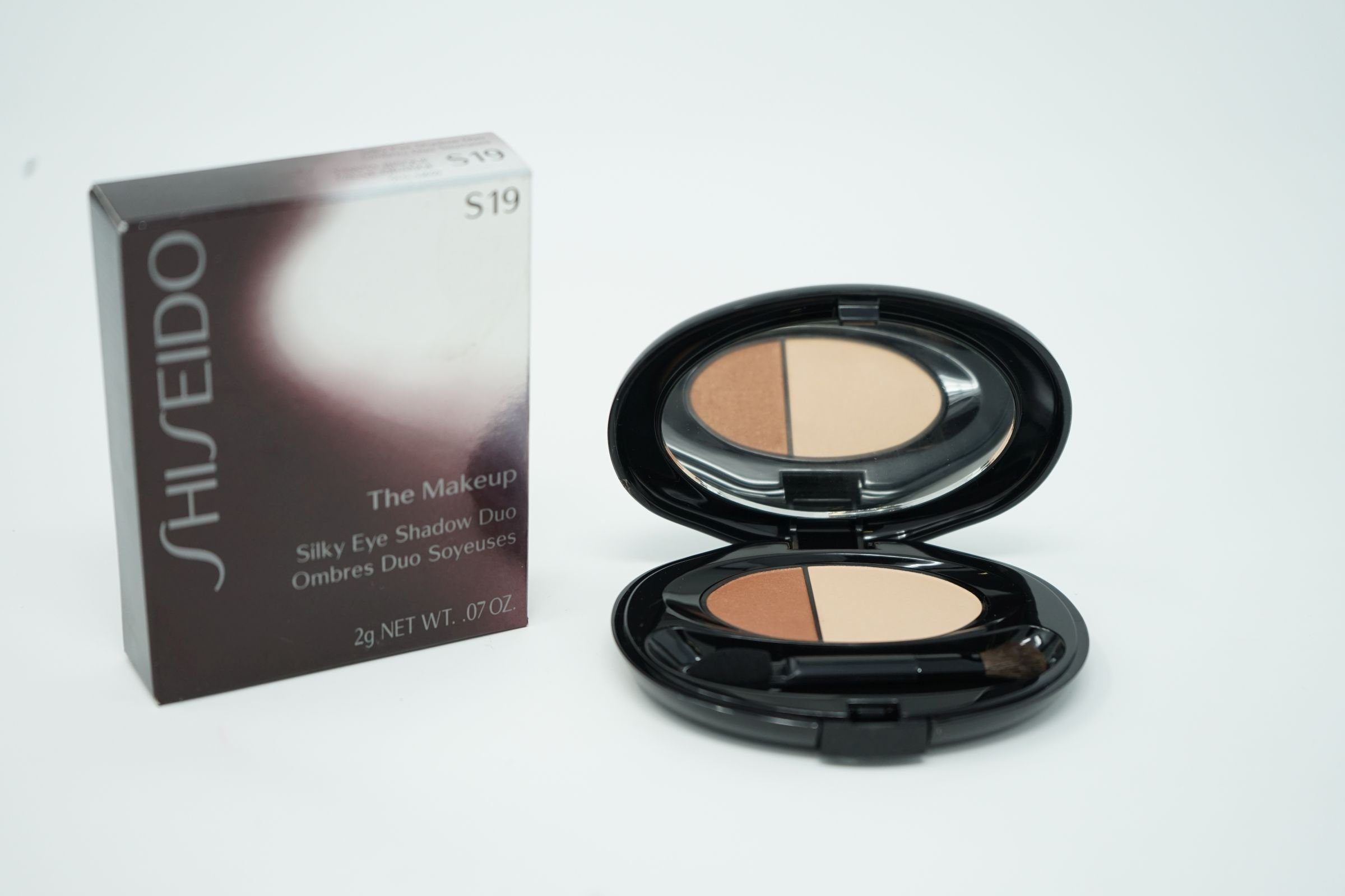 SHISEIDO Lidschatten Shiseido The Makeup Silky Eye Shadow Duo S19 Tawny Bisque