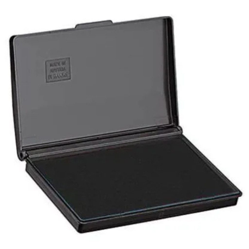 TRODAT trodat Маркиkissen schwarz 11,0 x 7,0 cm Маркиkissen (Packung, 1-tlg., Ideal für saubere Abdrucke mit Polymer- und Gummistempeln)
